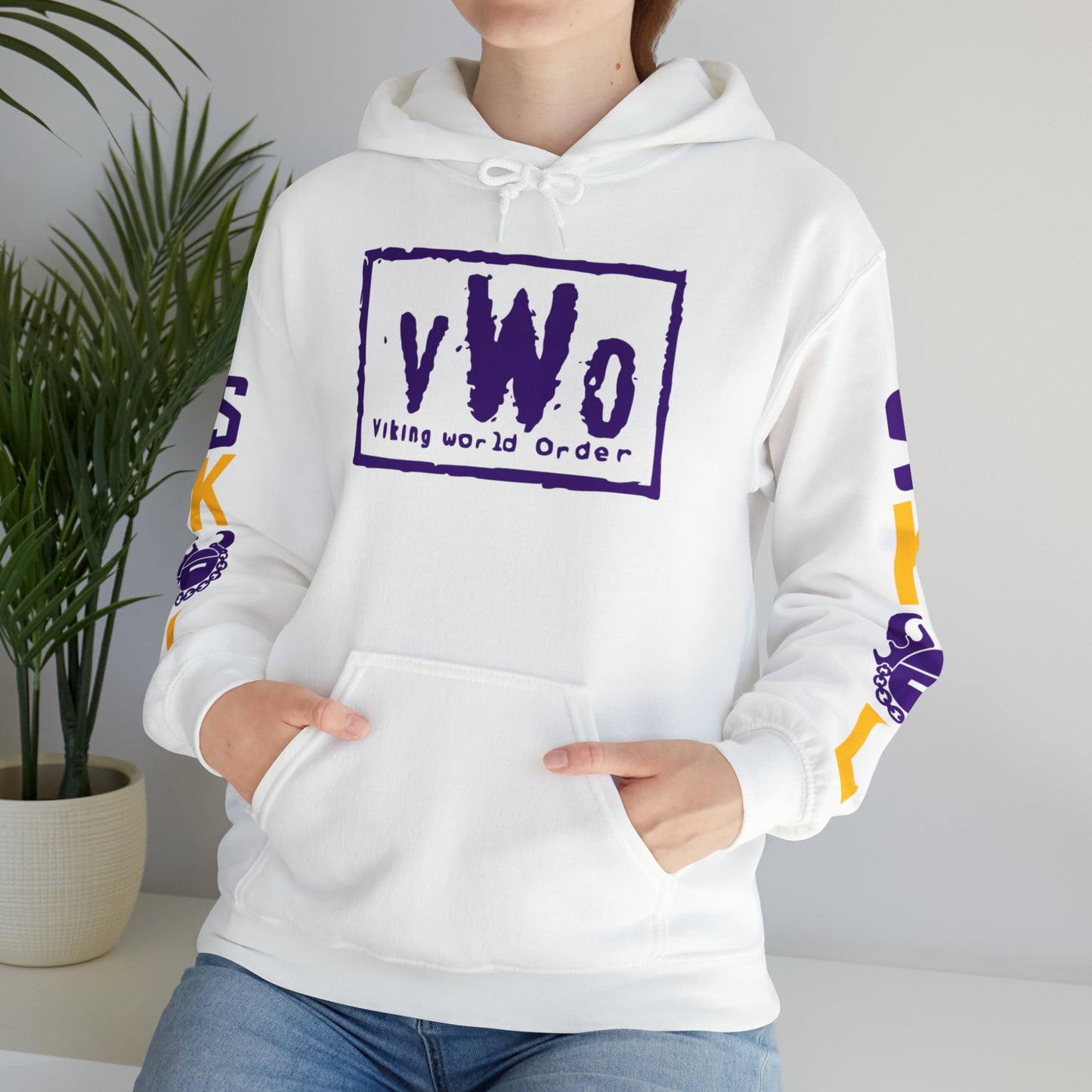 Unisex Heavy Blend™ Hooded Sweatshirt - VWO (Framed) + Original (Sleeves)