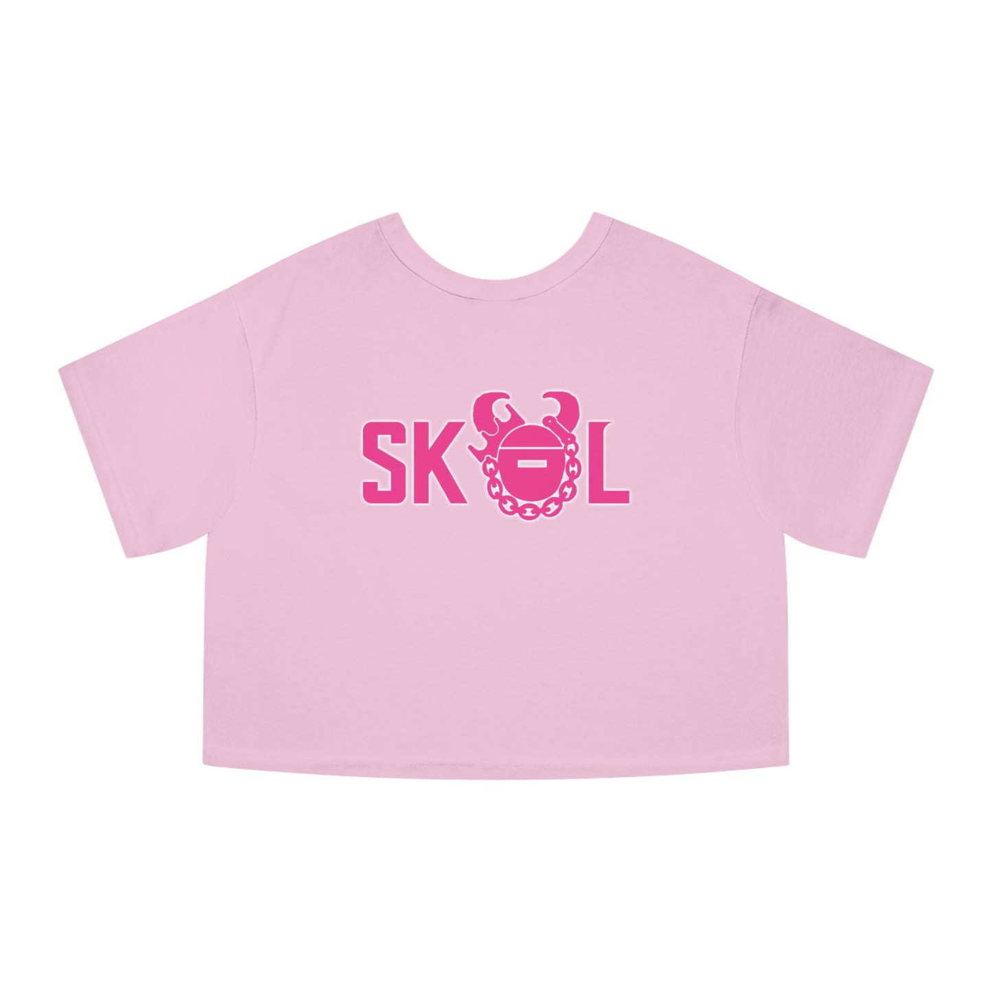 Women's Champion Heritage Cropped Top - Save the TaTas