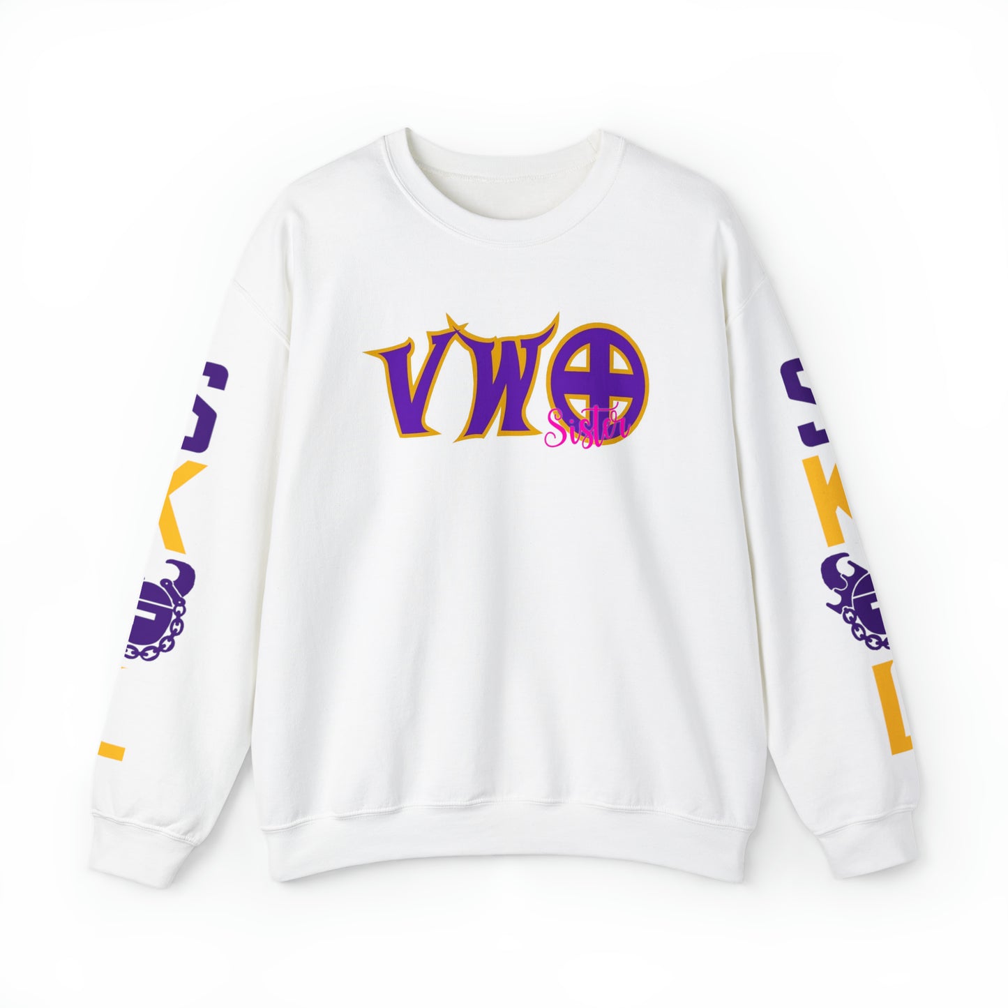 Unisex Heavy Blend™ Crewneck - VWO Sister + The Original (Sleeves)
