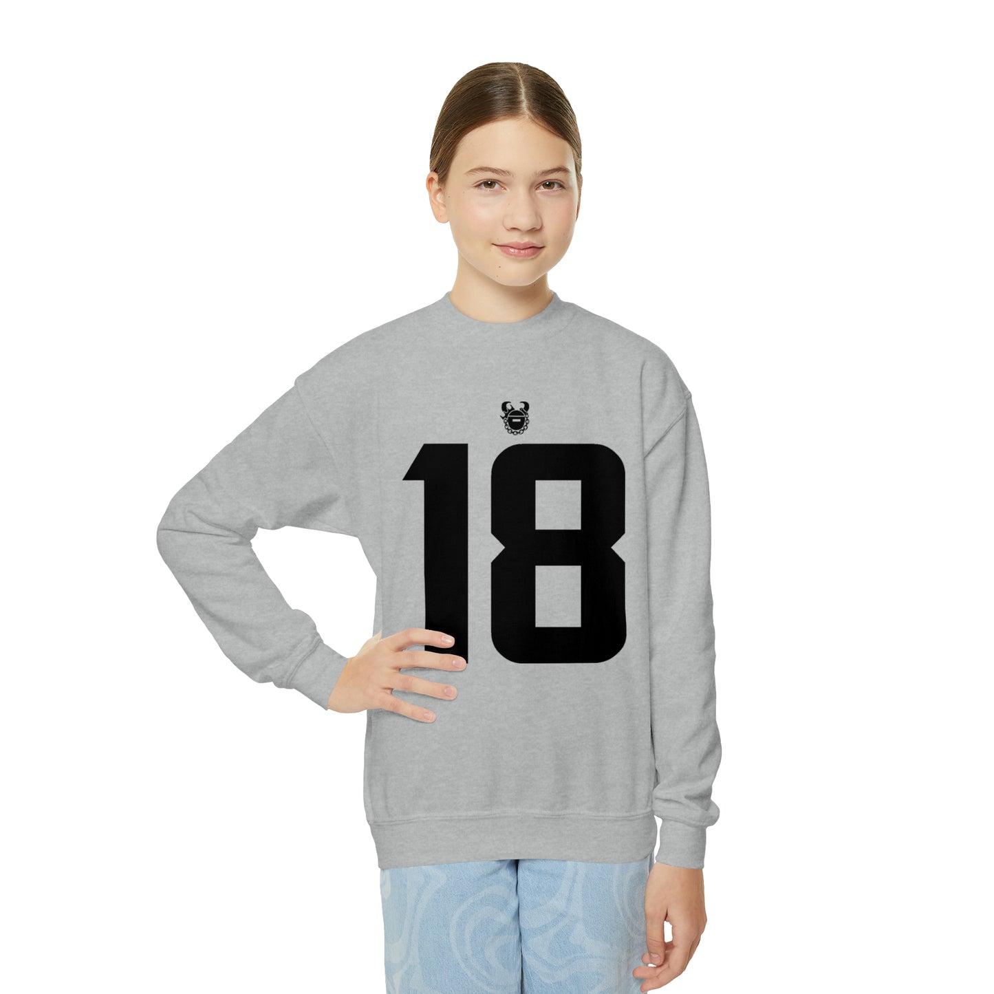 Youth Crewneck - Jersey #18