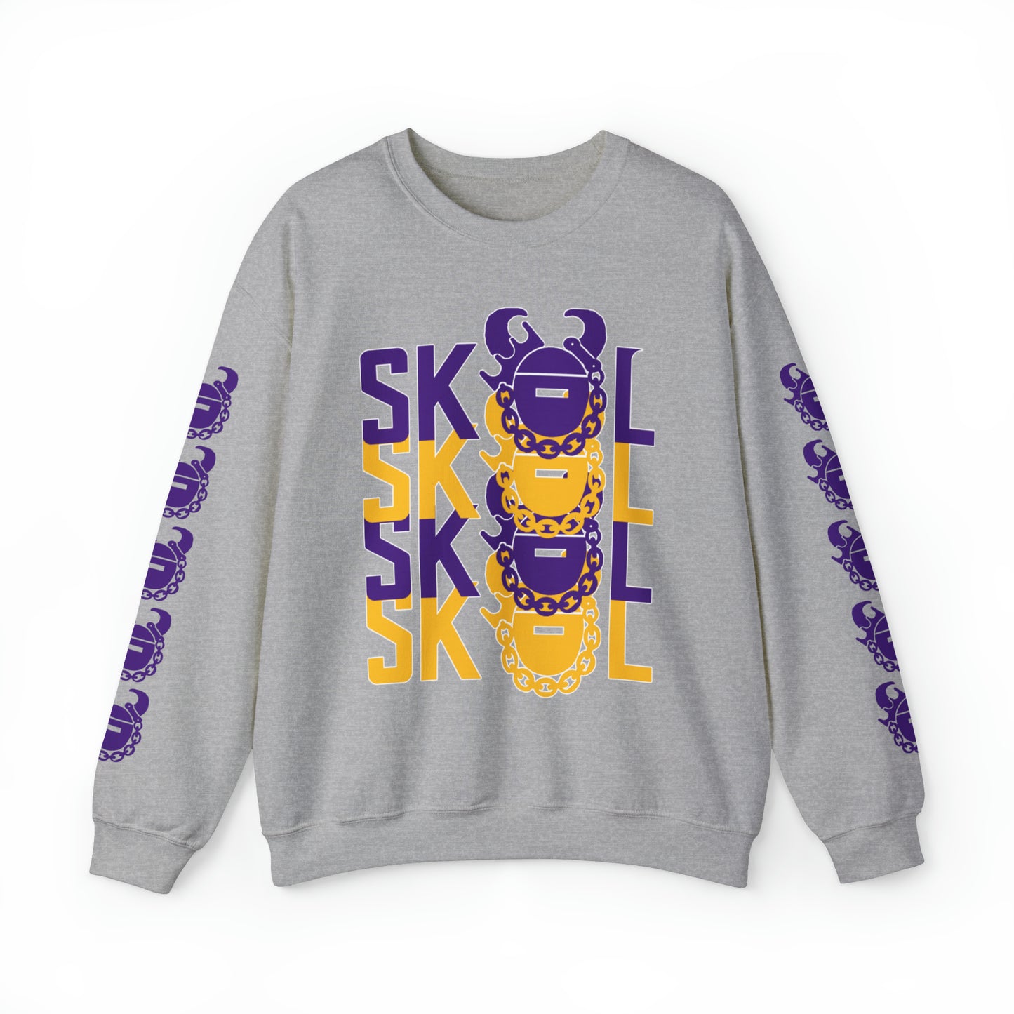Unisex Heavy Blend™ Crewneck - 4x + Game Day Helmet (Sleeves)