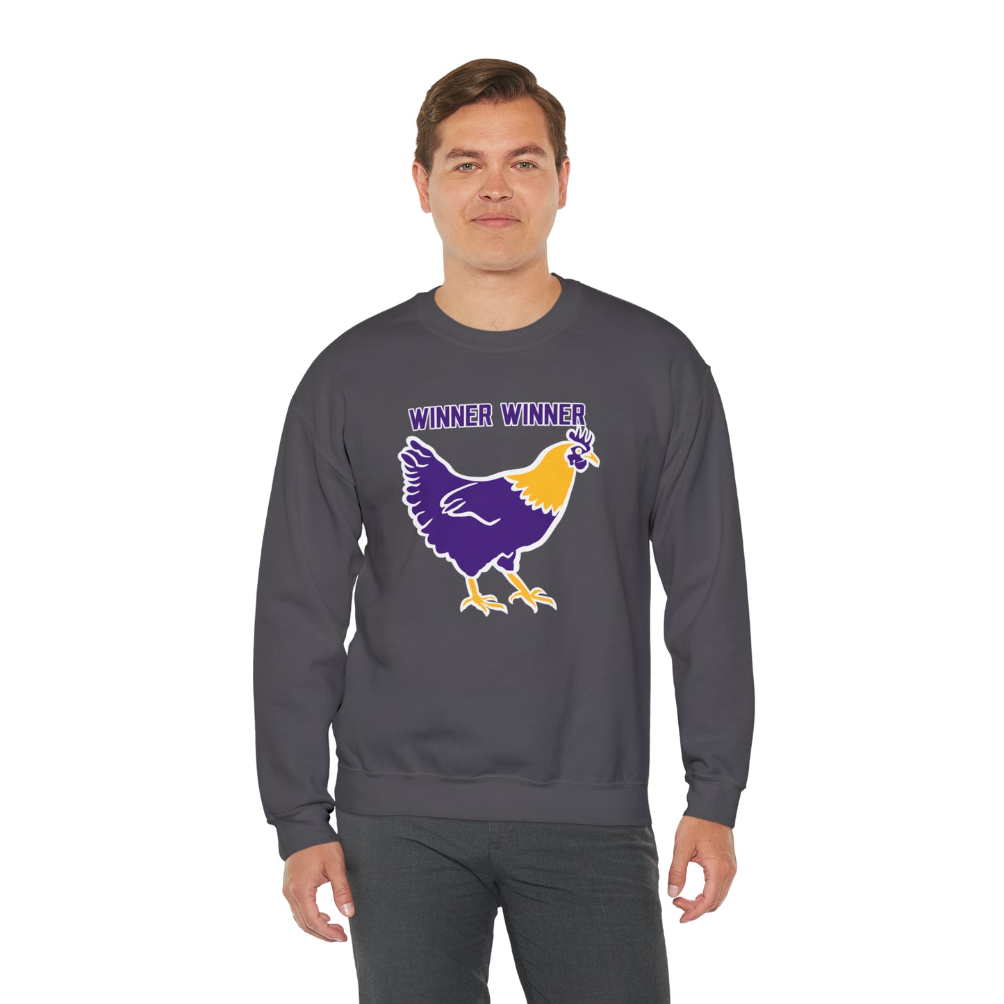 Unisex Heavy Blend™ Crewneck - Winner Winner Chicken Dinner