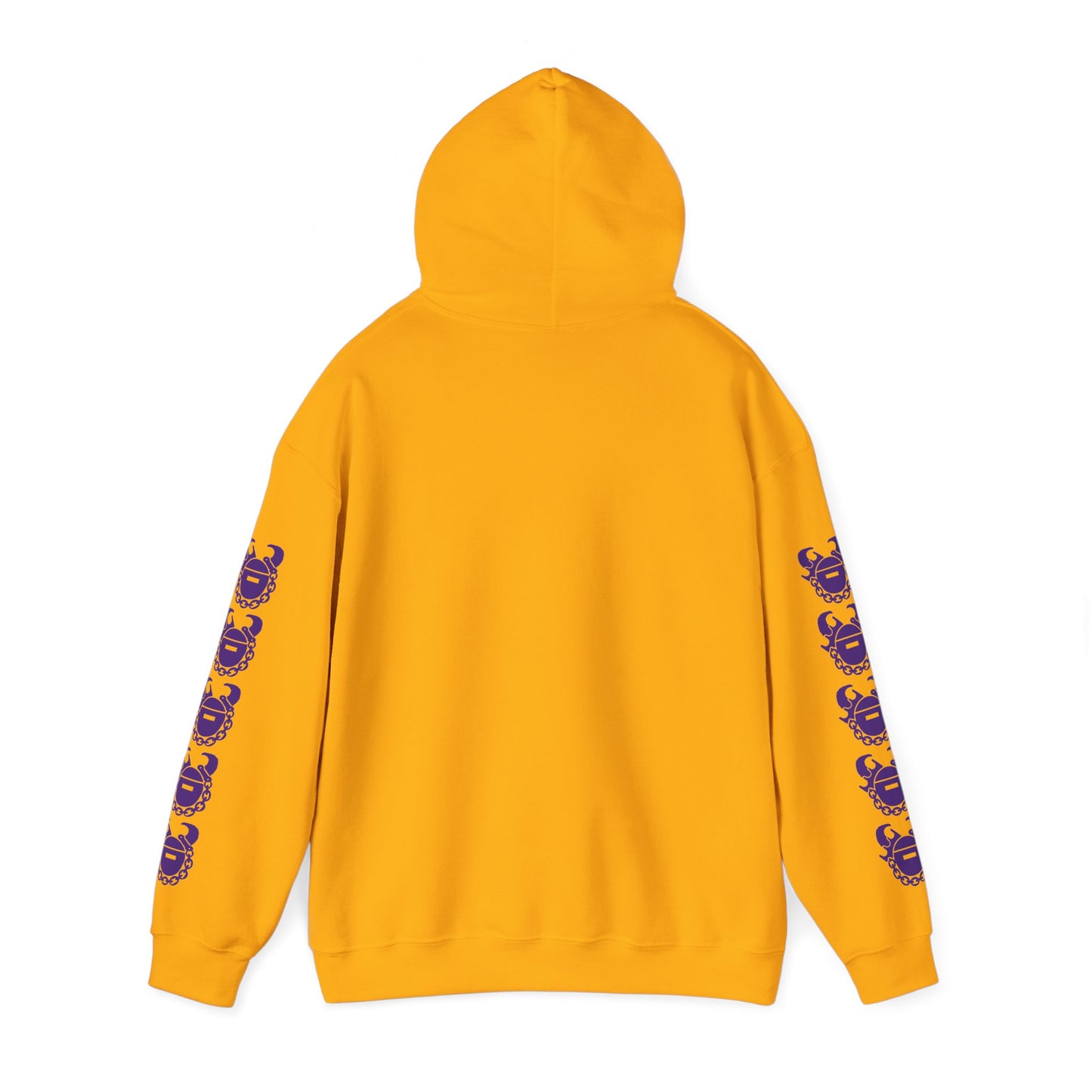 Unisex Heavy Blend™ Hooded Sweatshirt - & BEER + Game Day Helmet (Sleeves)