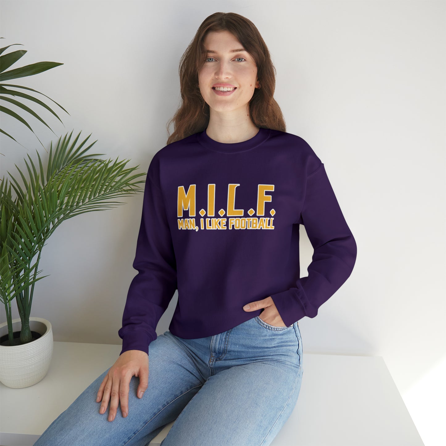 Unisex Heavy Blend™ Crewneck - M.I.L.F.