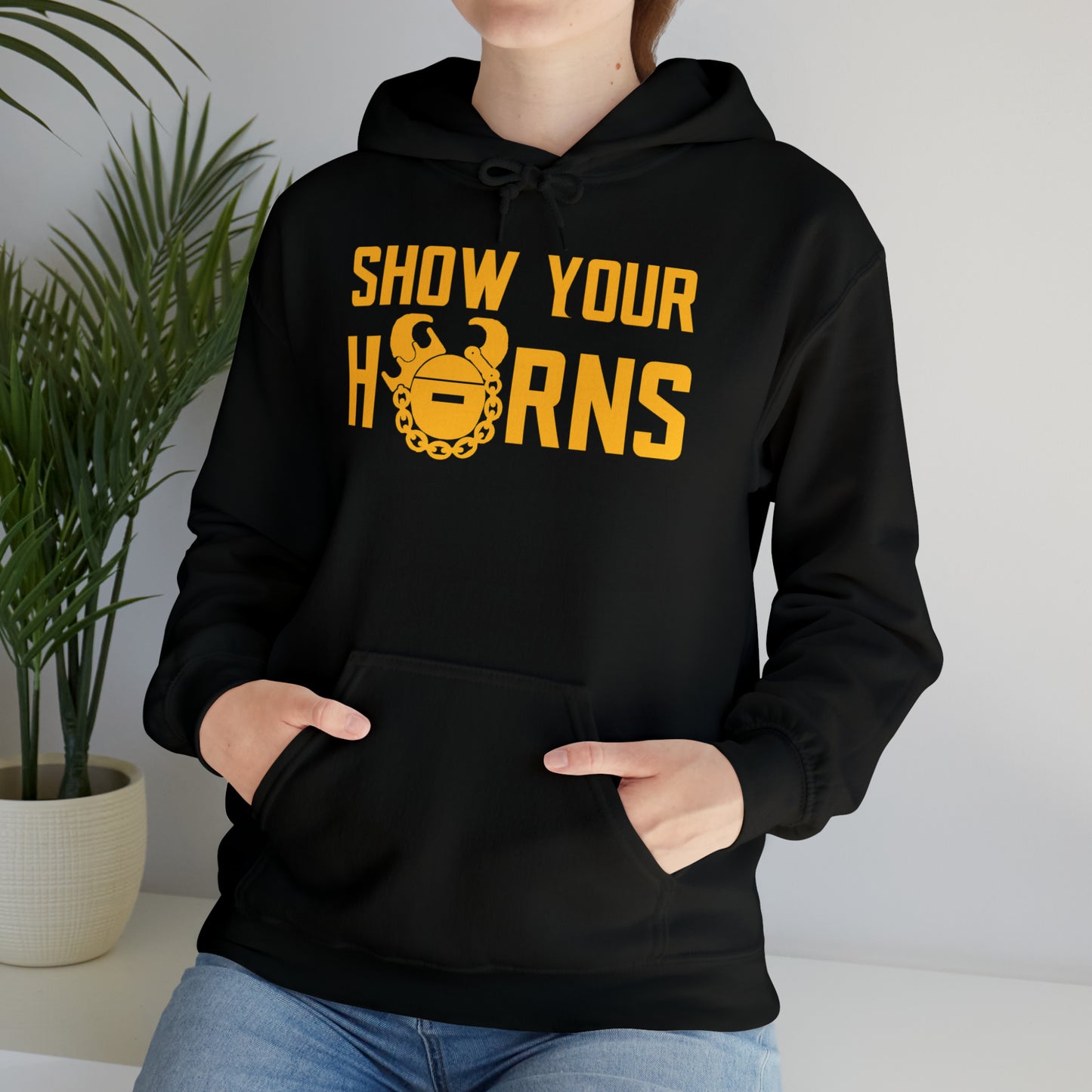 Unisex Heavy Blend™ Hoodie - Show Your Horns