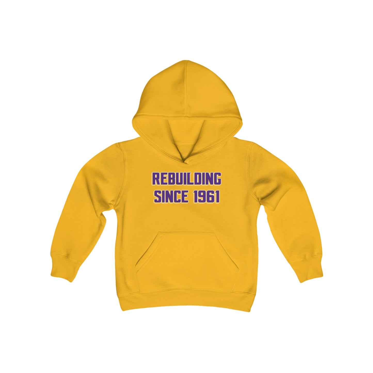 Youth Heavy Blend Hoodie - Rebuilding Since 1961