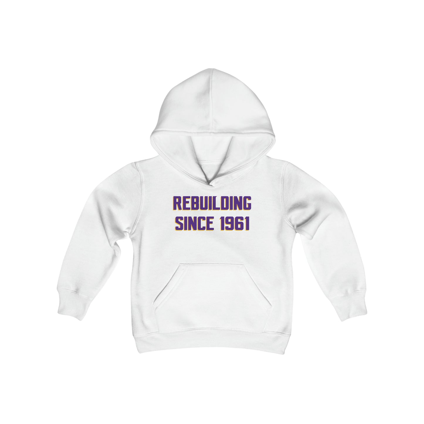 Youth Heavy Blend Hoodie - Rebuilding Since 1961