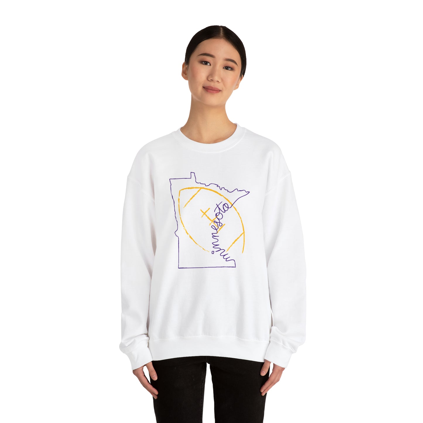 Unisex Heavy Blend™ Crewneck - MN State Football