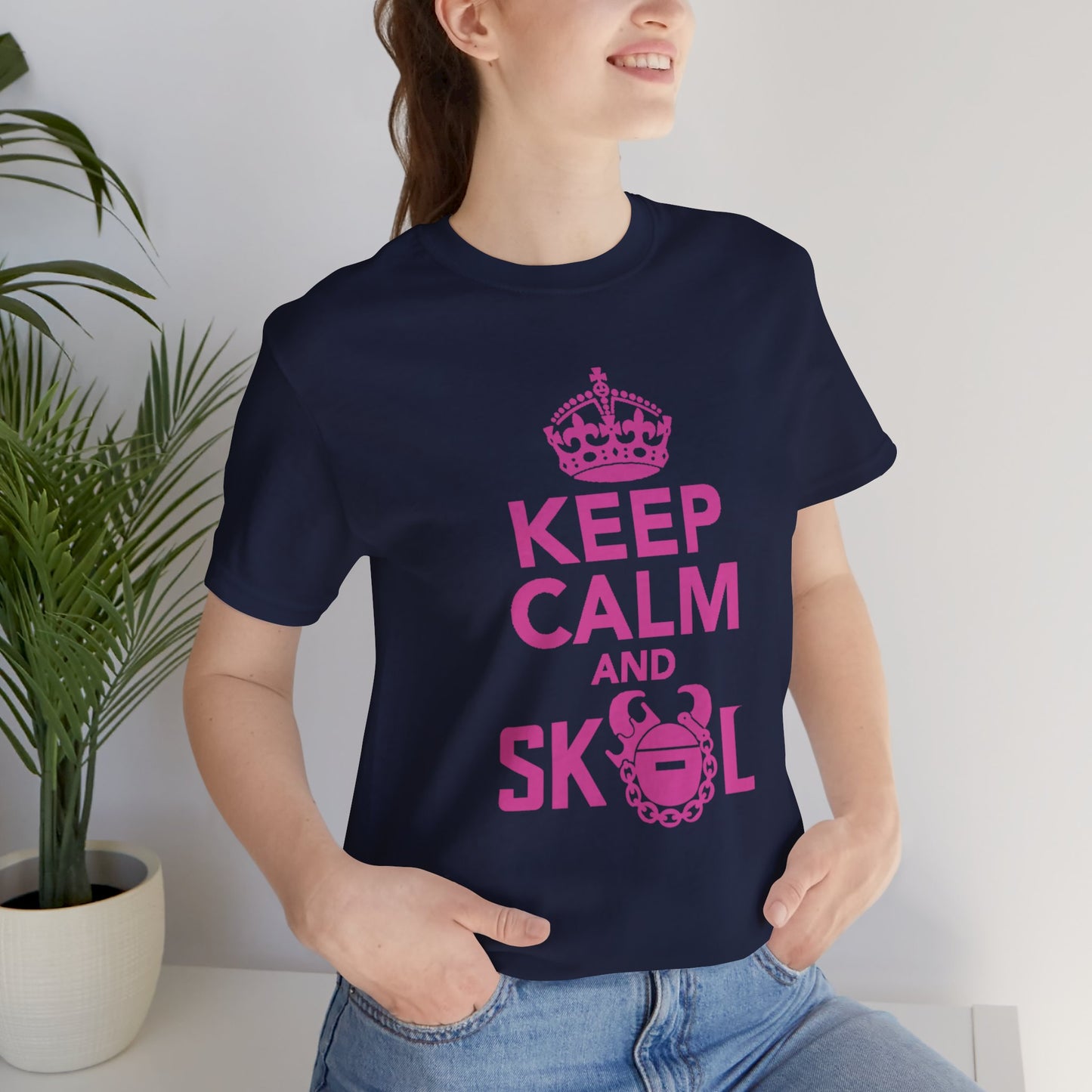 Unisex Jersey Short Sleeve Tee - Keep Calm
