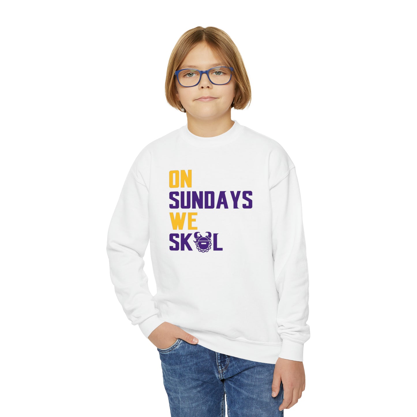 Youth Crewneck - On Sundays