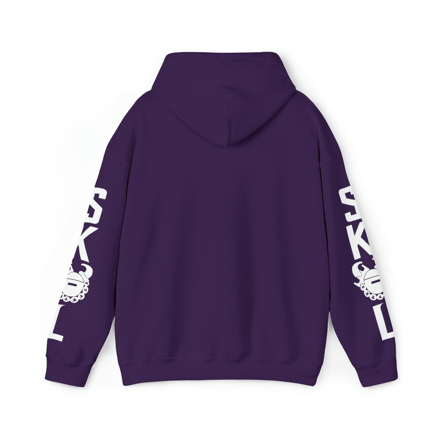 Unisex Heavy Blend™ Hooded Sweatshirt - Game Day Helmet + Original (Sleeves)