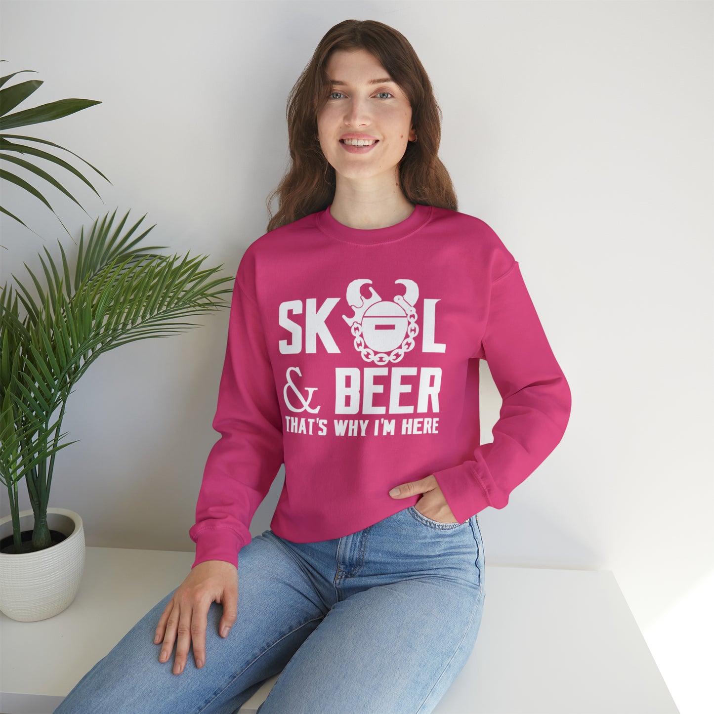 Unisex Heavy Blend™ Crewneck - & BEER