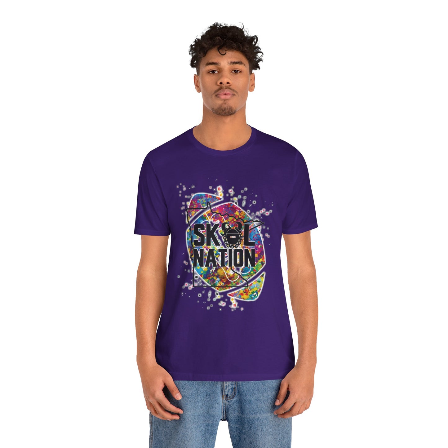 Unisex Jersey Short Sleeve Tee - MN Nation (Color Blast)