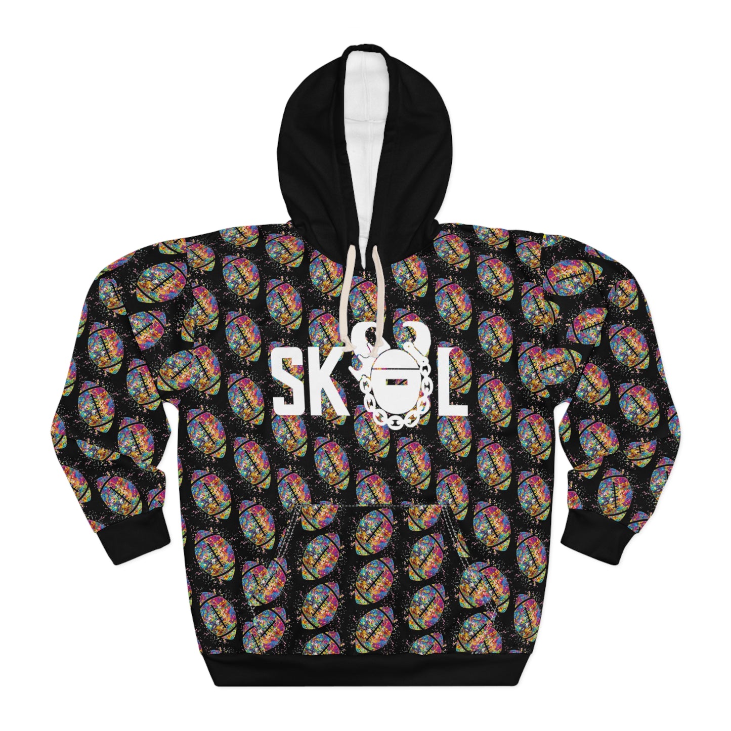 Unisex Pullover Hoodie - Color Blast Football - The Original