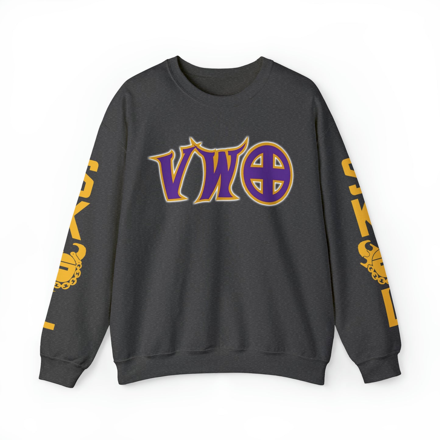 Unisex Heavy Blend™ Crewneck - V-W-O + The Original (Sleeves)