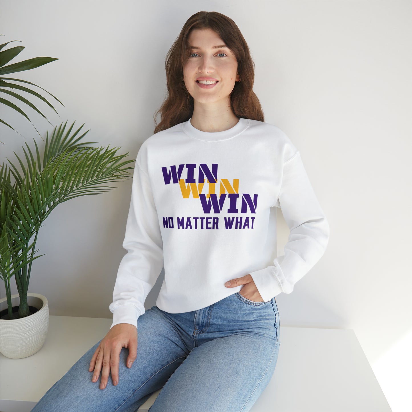 Unisex Heavy Blend™ Crewneck - No Matter What