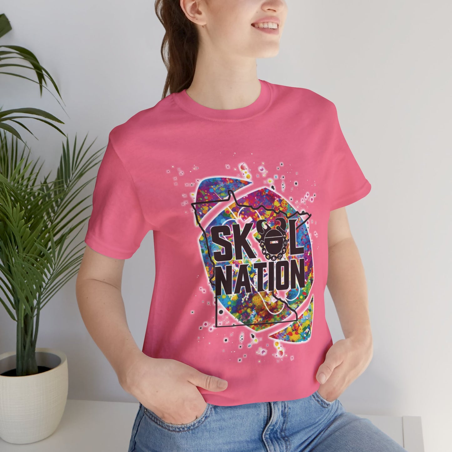 Unisex Jersey Short Sleeve Tee - MN Nation (Color Blast)