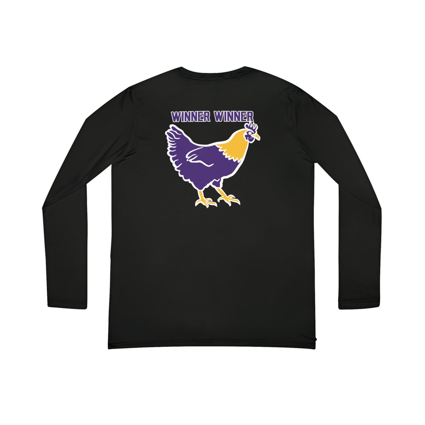 Women's Long Sleeve V-neck Shirt - Winner Winner Chicken Dinner