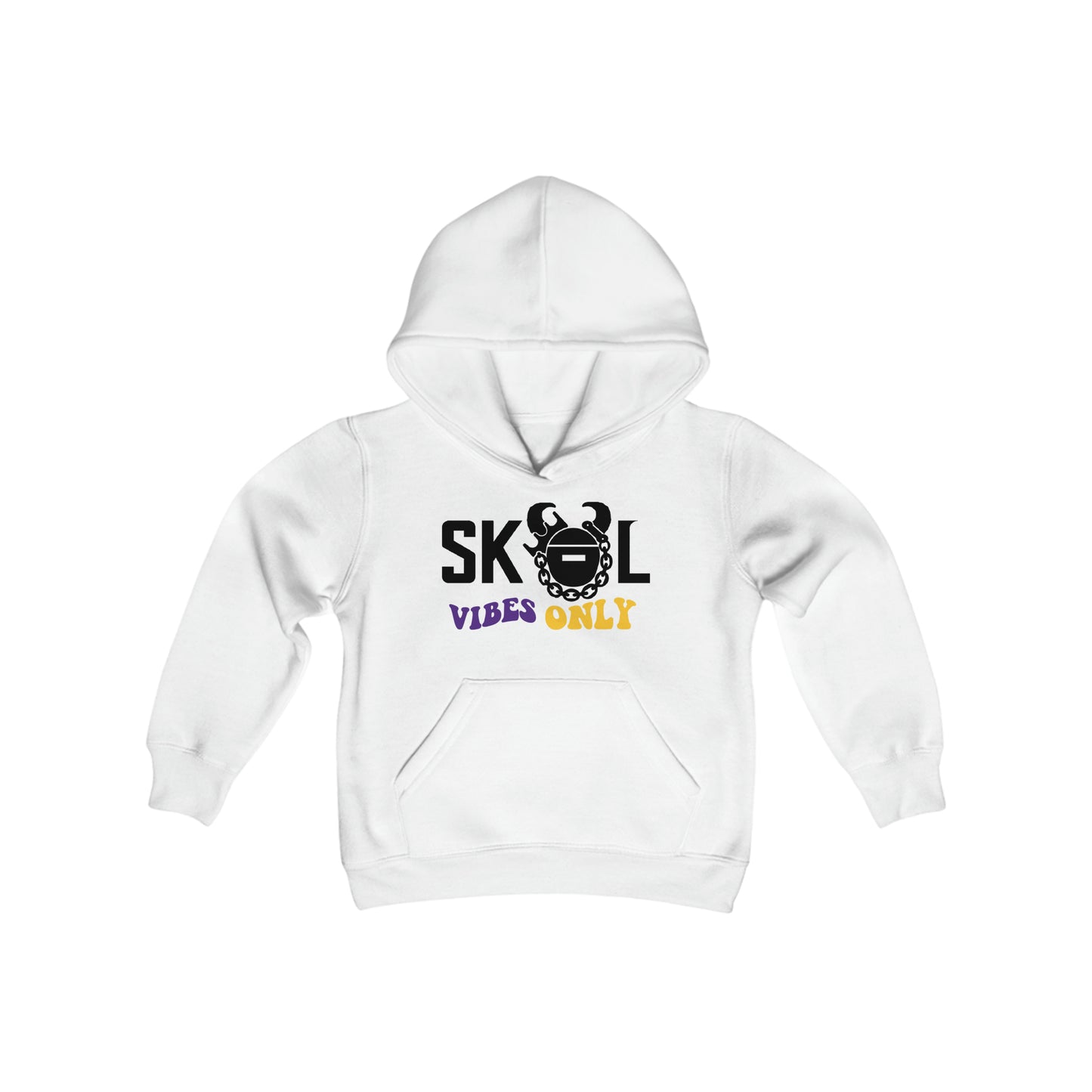 Youth Heavy Blend Hoodie - Good Vibes Only
