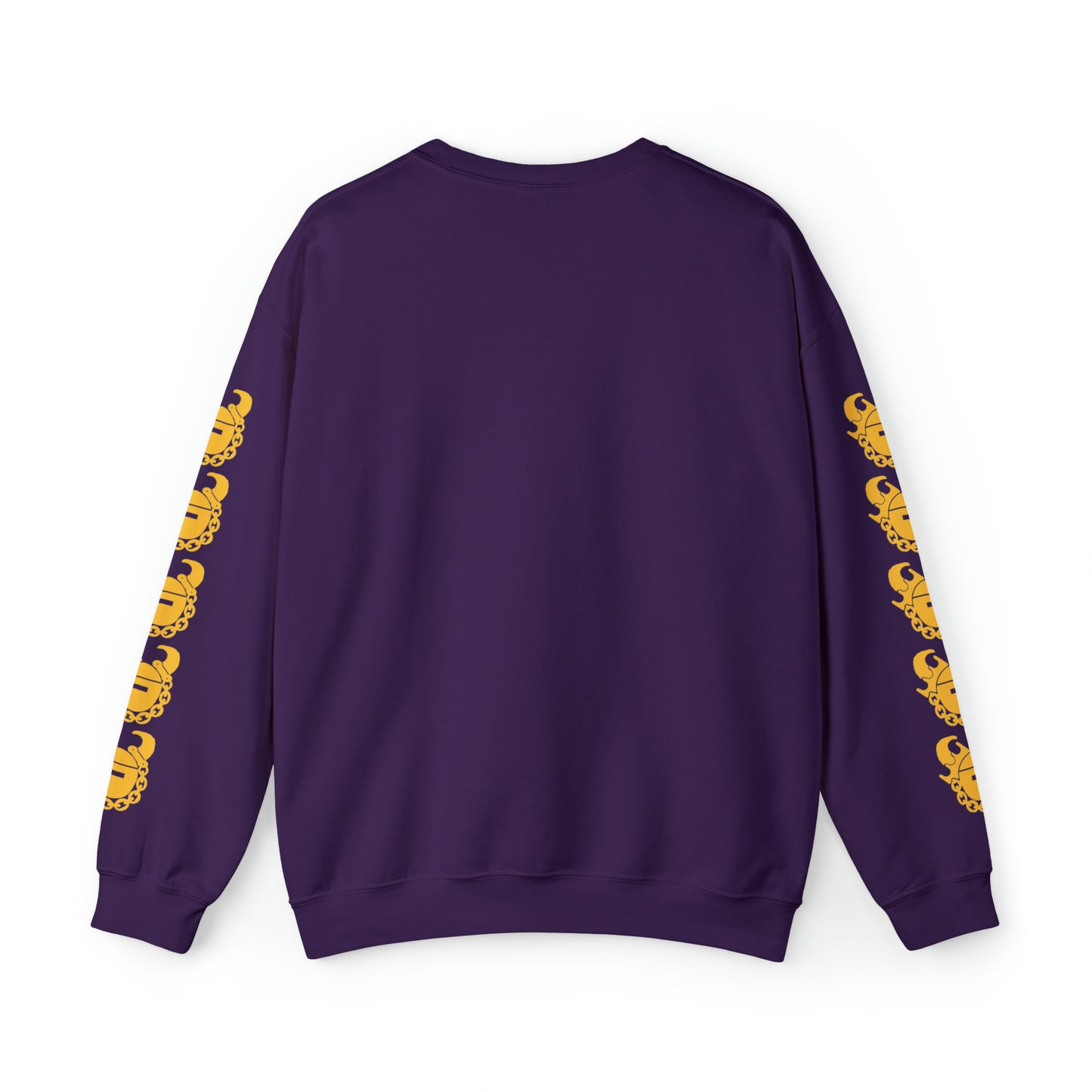 Unisex Heavy Blend™ Crewneck - Wife for Tickets + Game Day Helmet (Sleeves)
