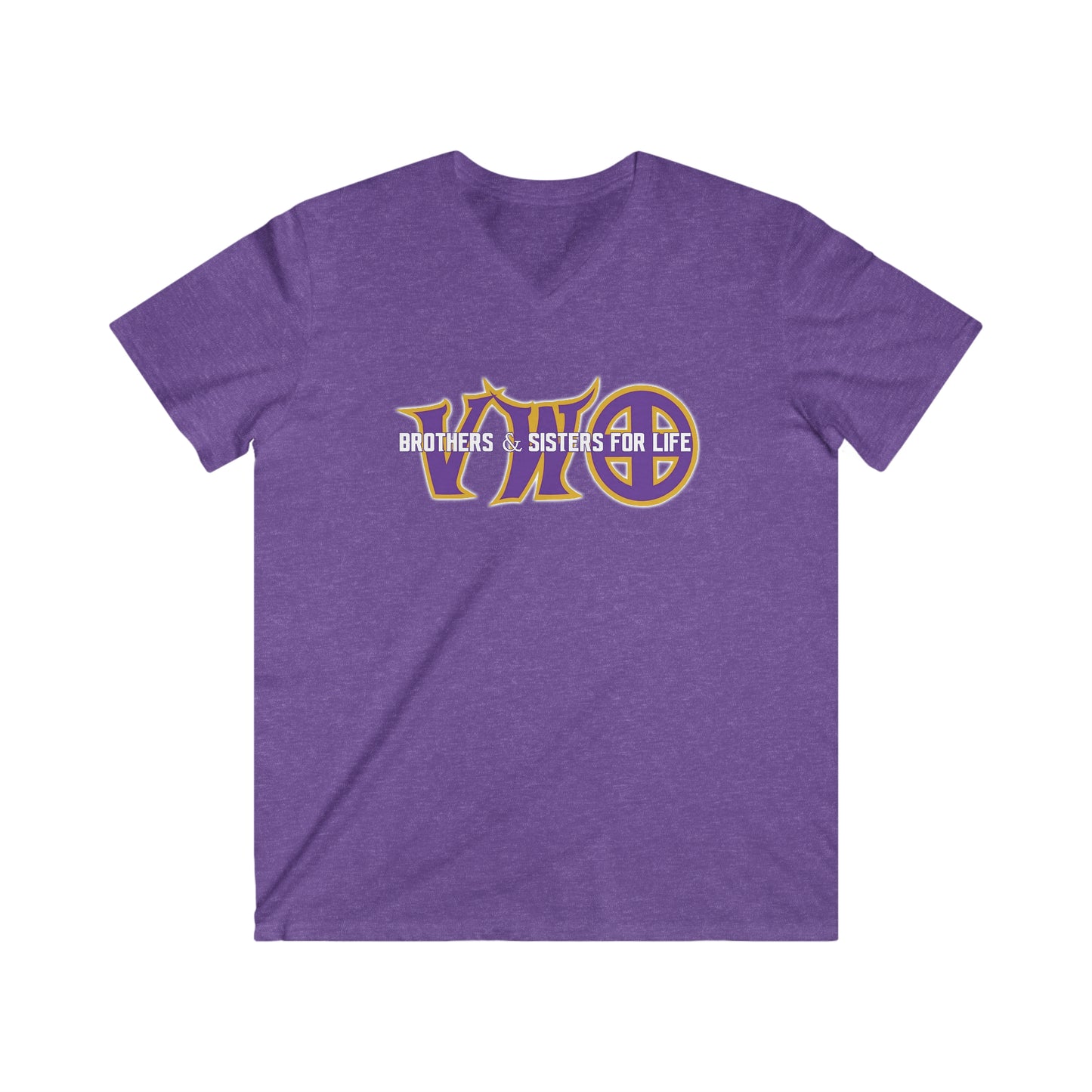 Men's Fitted V-Neck Short Sleeve - VWO Brothers & Sisters
