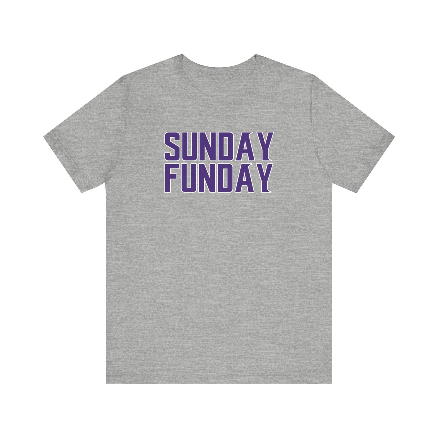 Unisex Jersey Short Sleeve Tee - SUNDAY FUNDAY
