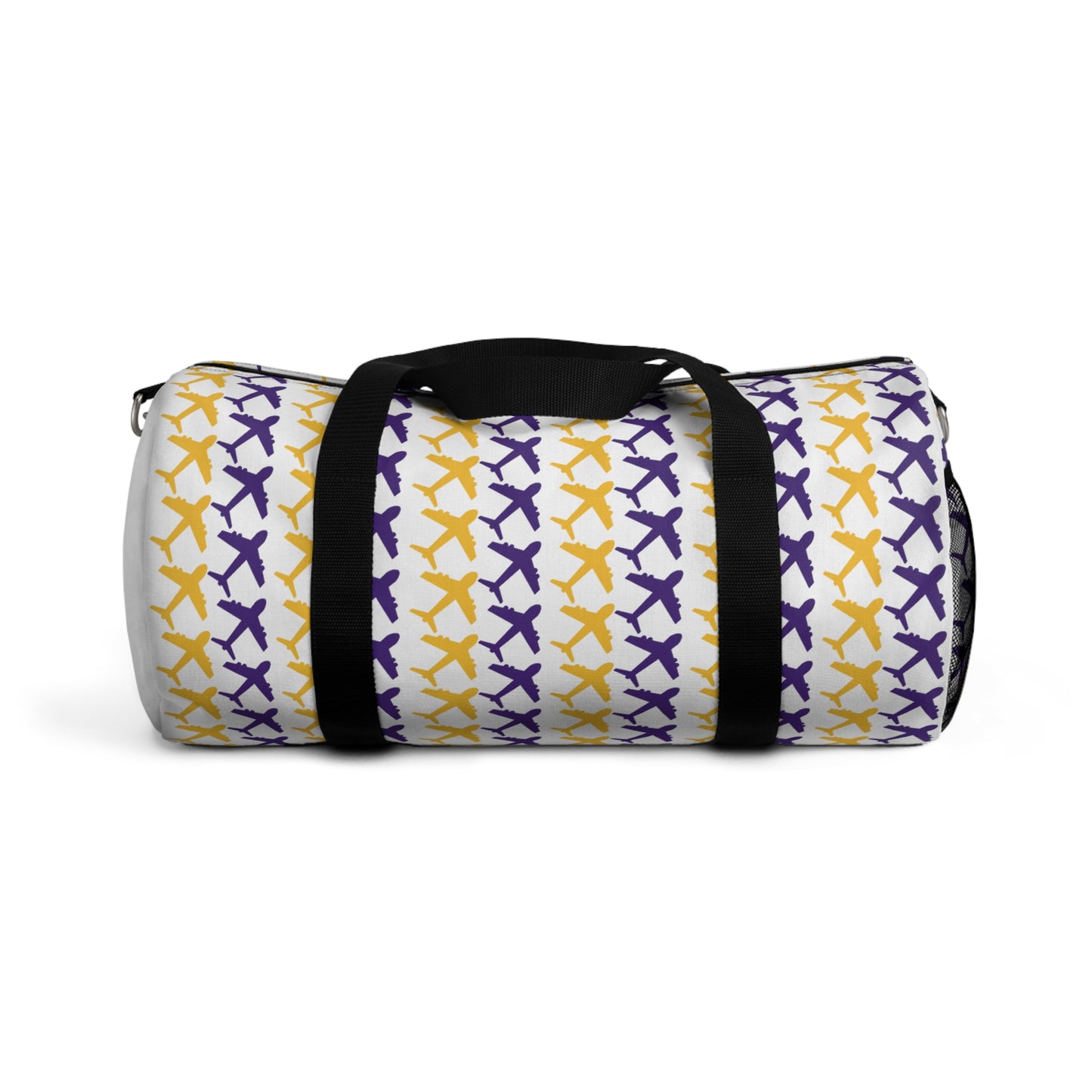 Duffel Bag - Jet Planes, White - Jersey #18