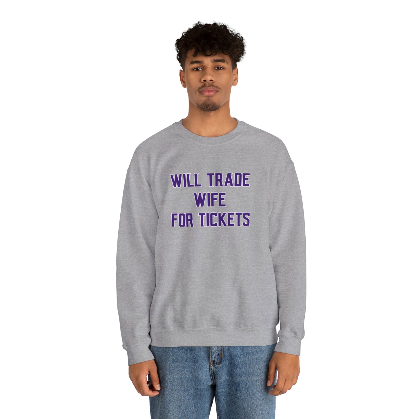 Unisex Heavy Blend™ Crewneck - Wife for Tickets
