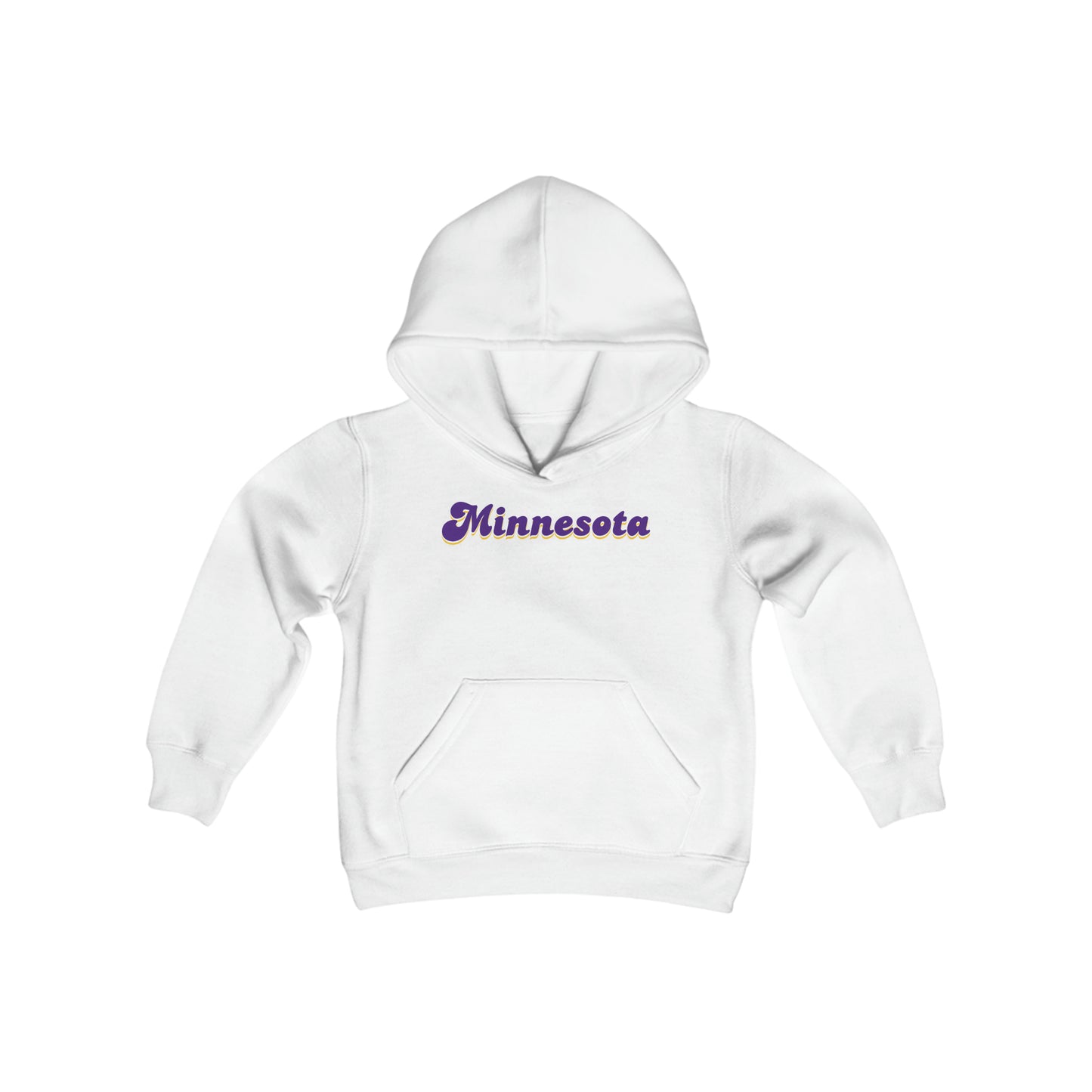 Youth Heavy Blend Hoodie - Minnesota (Retro)