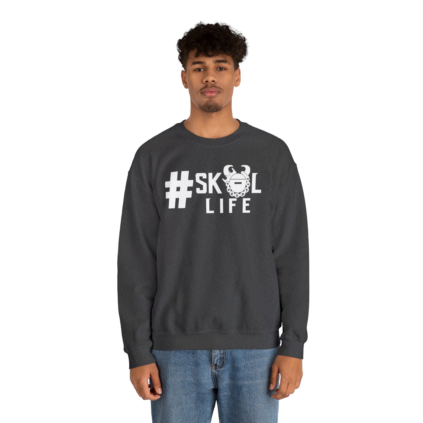 Unisex Heavy Blend™ Crewneck - #Life