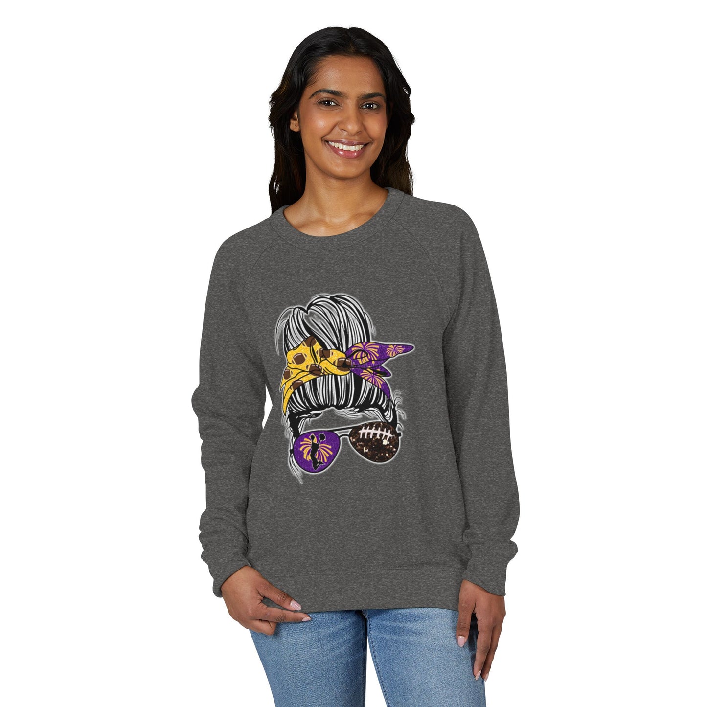 Unisex French Terry Raglan Crewneck - Girlll!