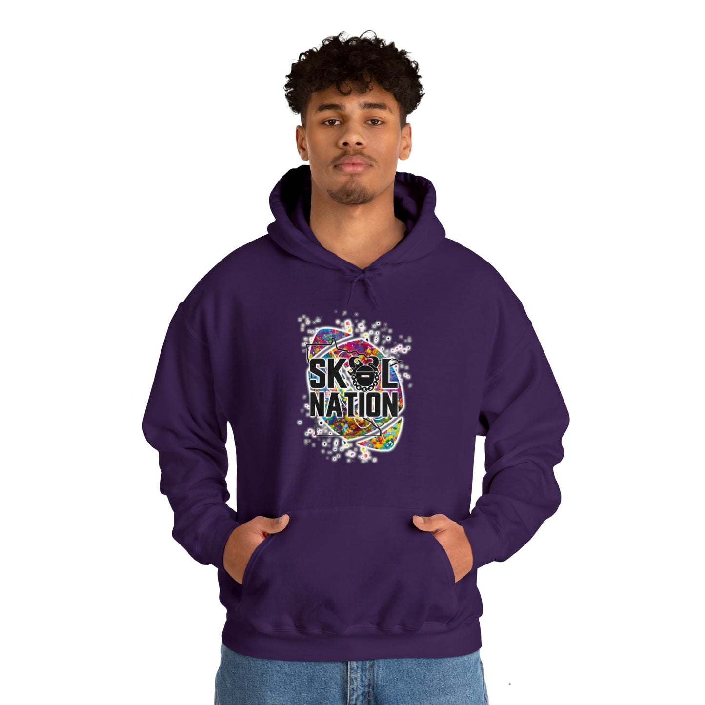 Unisex Heavy Blend™ Hoodie - MN Nation (Color Blast)