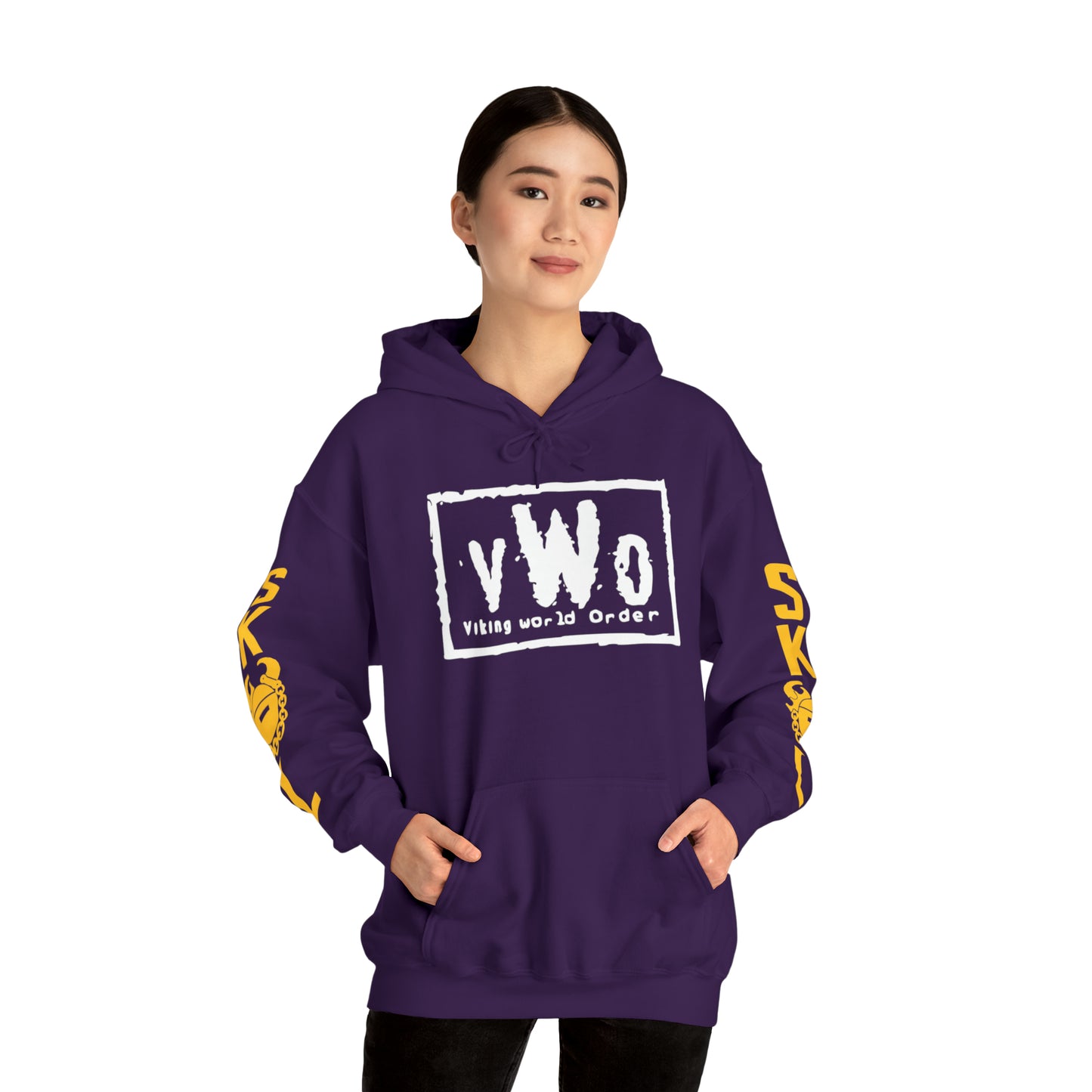 Unisex Heavy Blend™ Hooded Sweatshirt - VWO (Framed) + Original (Sleeves)