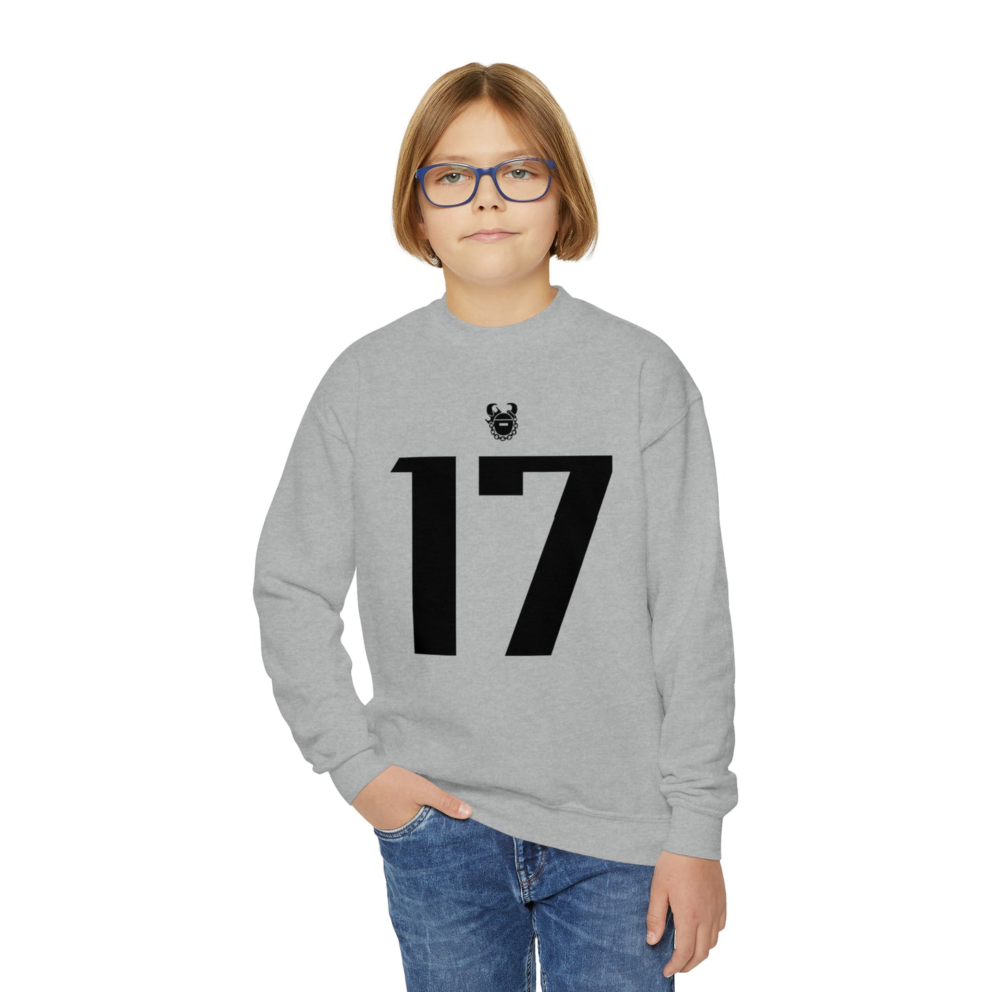 Youth Crewneck - Jersey #17