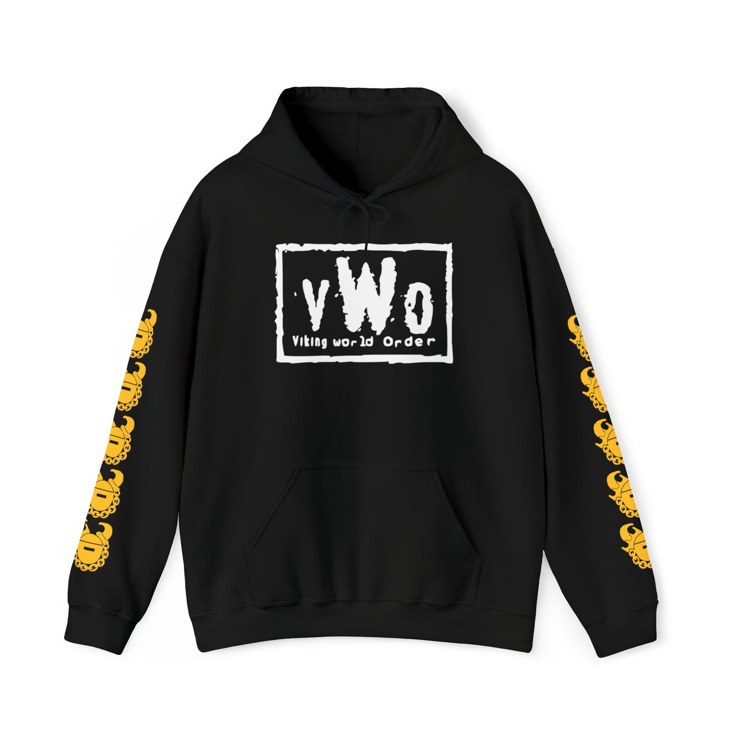Unisex Heavy Blend™ Hooded Sweatshirt - VWO (Framed) + Game Day Helmet (Sleeves)