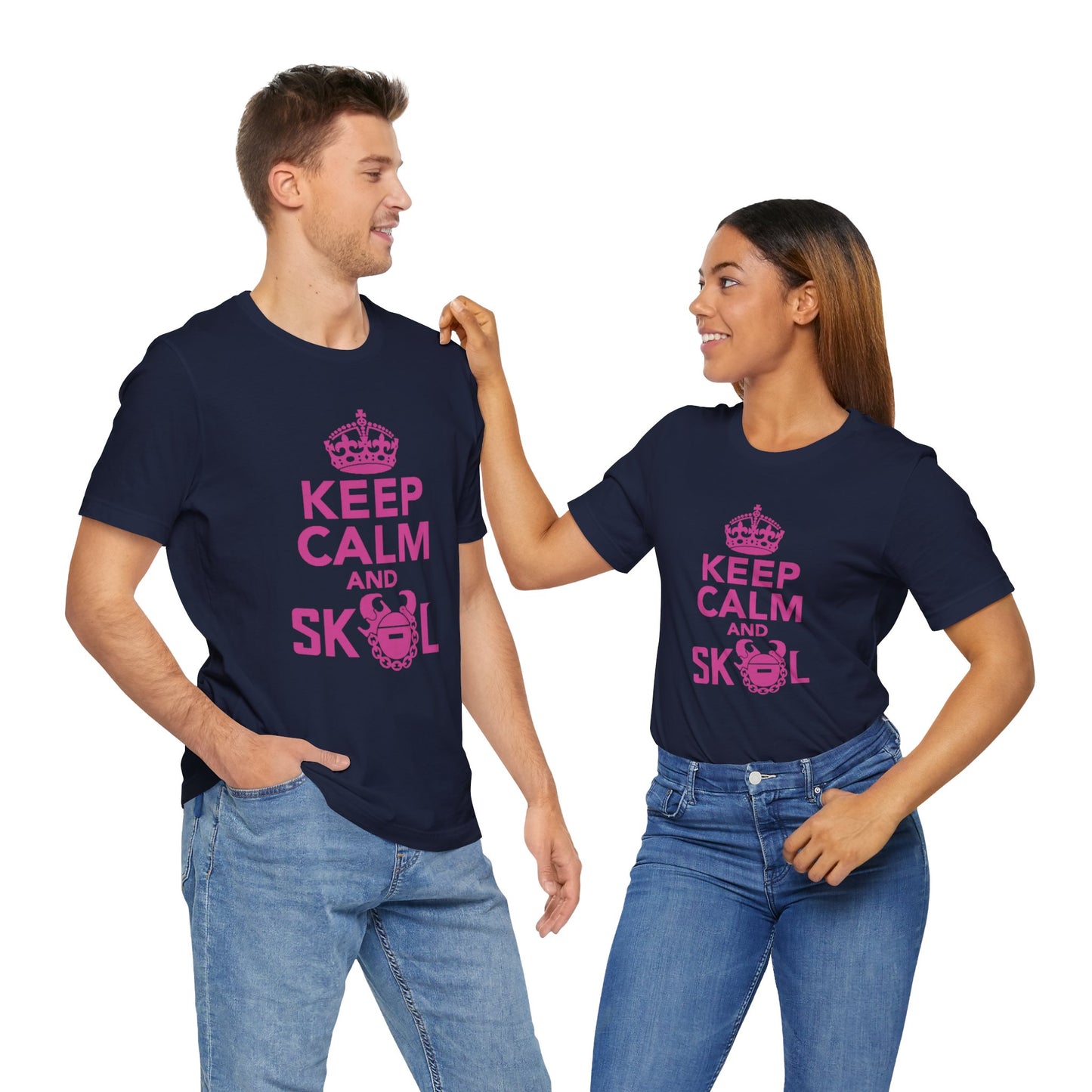 Unisex Jersey Short Sleeve Tee - Keep Calm