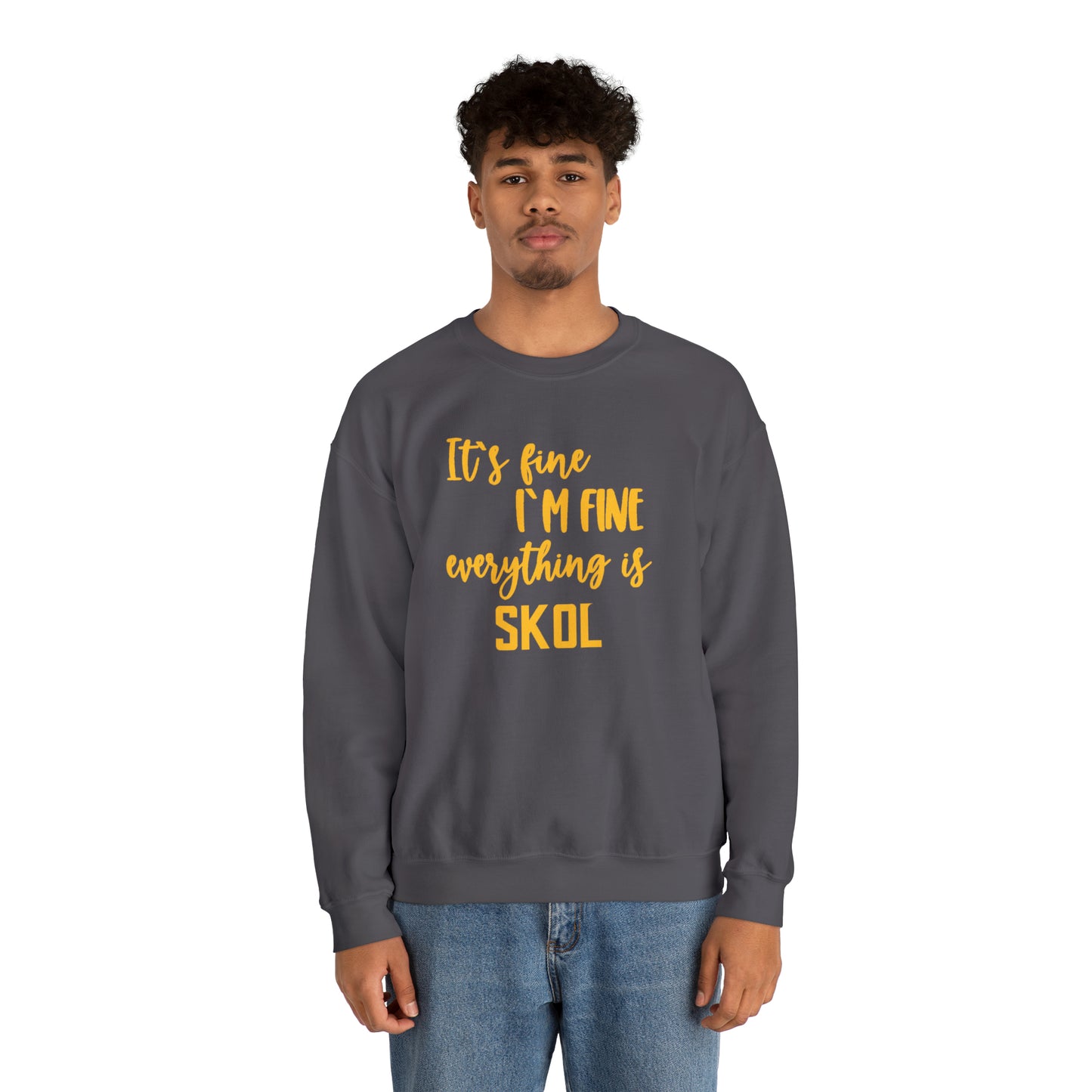 Unisex Heavy Blend™ Crewneck - It's Fine