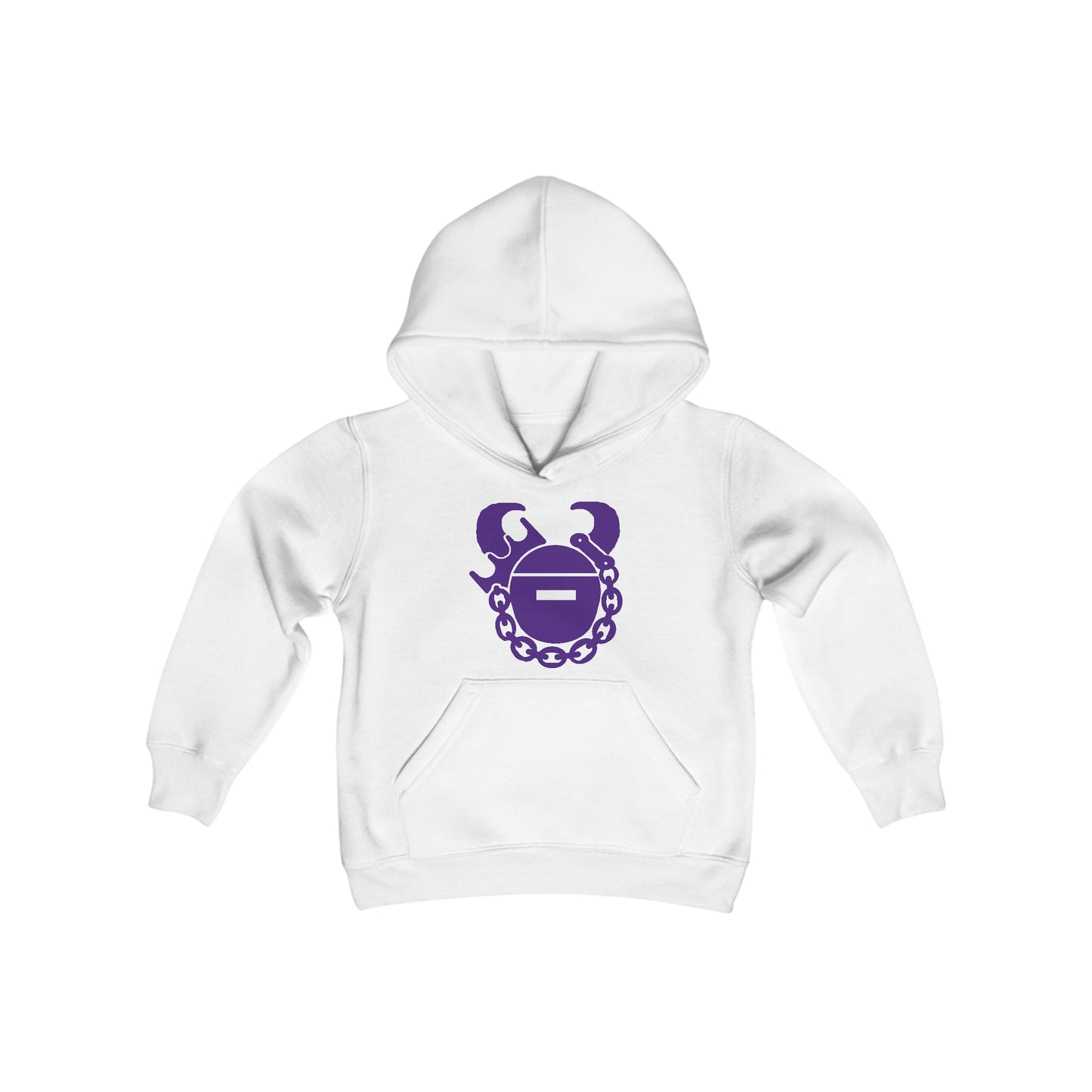 Youth Heavy Blend Hoodie - Game Day Helmet