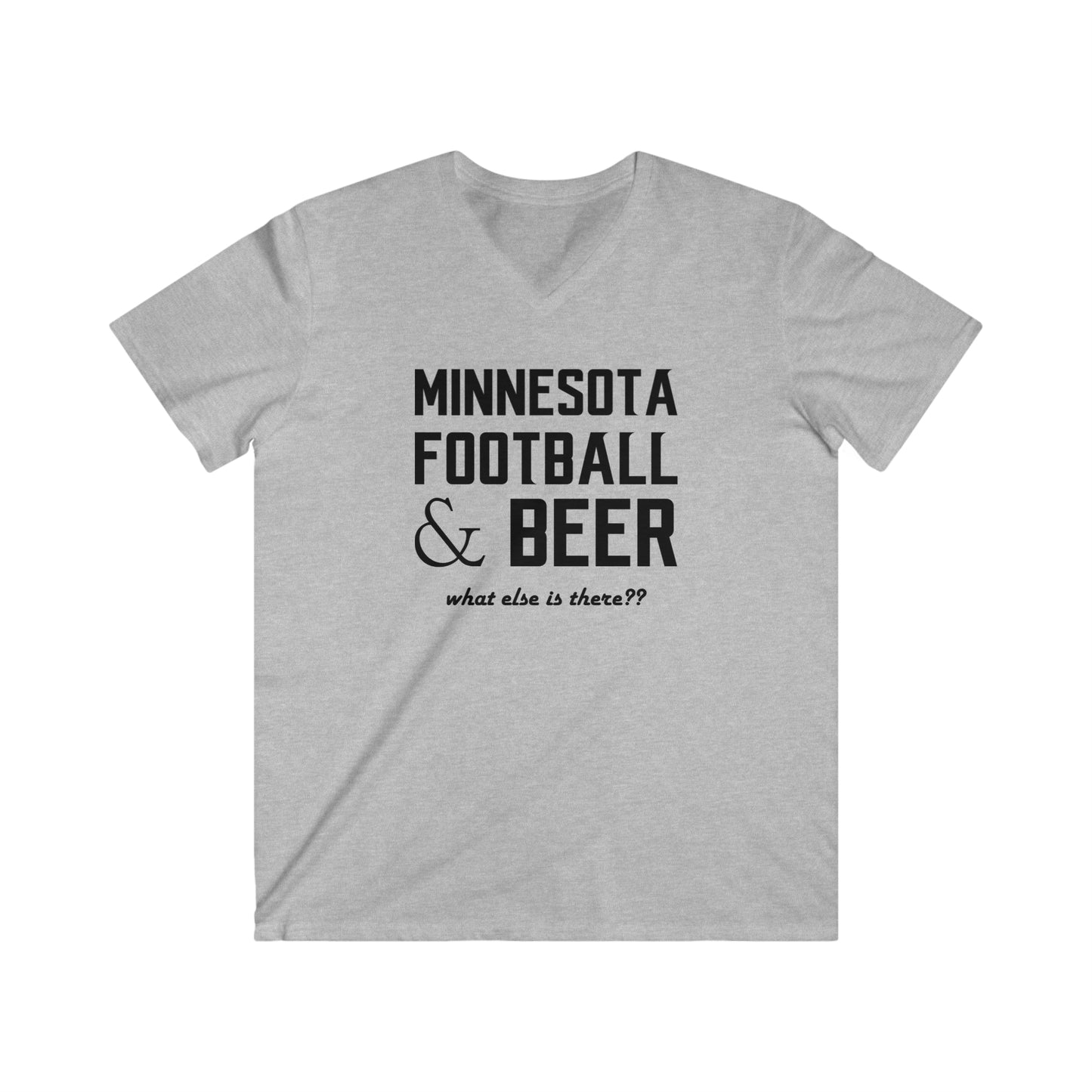 Men's Fitted V-Neck Short Sleeve - What else is there??
