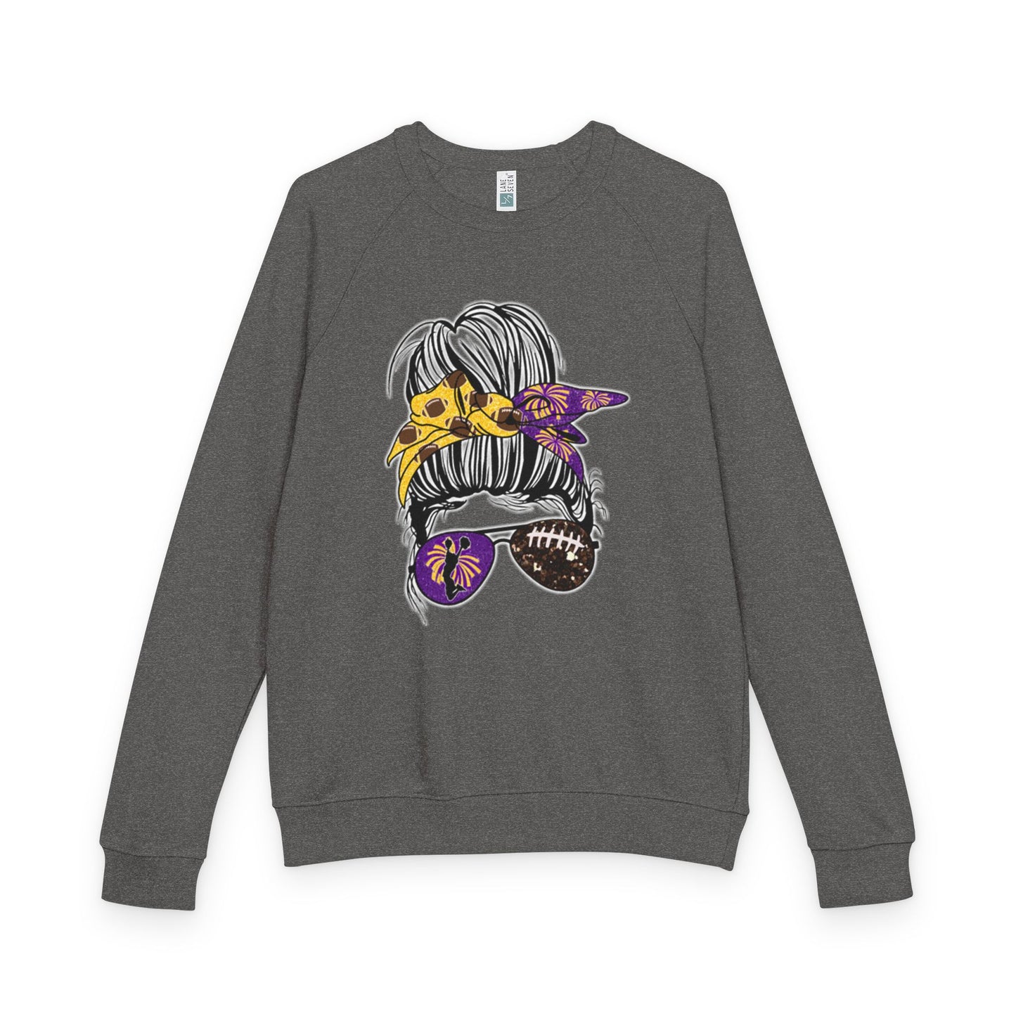 Unisex French Terry Raglan Crewneck - Girlll!