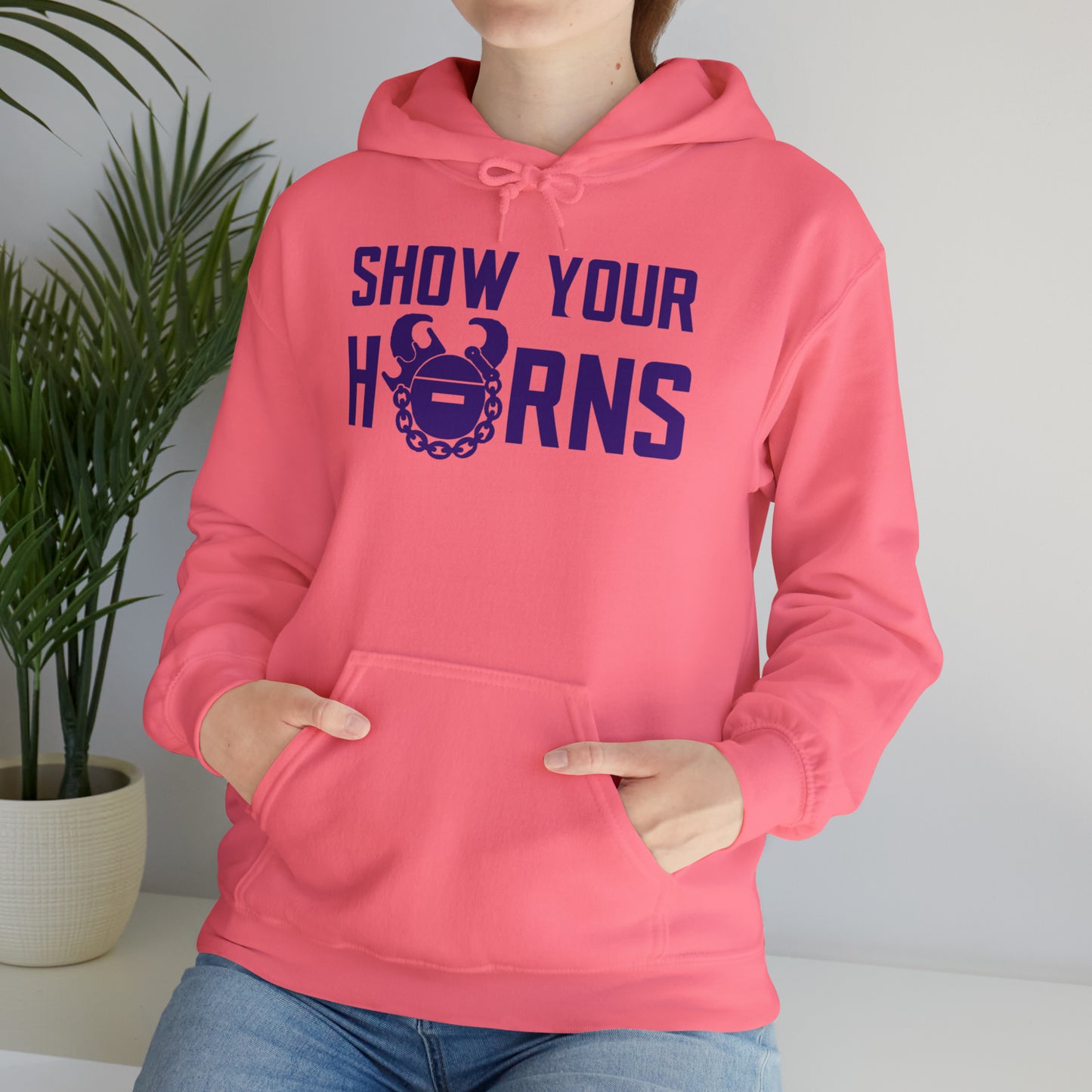 Unisex Heavy Blend™ Hoodie - Show Your Horns