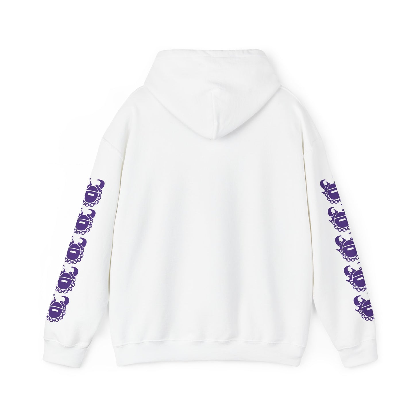 Unisex Heavy Blend™ Hooded Sweatshirt - & BEER + Game Day Helmet (Sleeves)