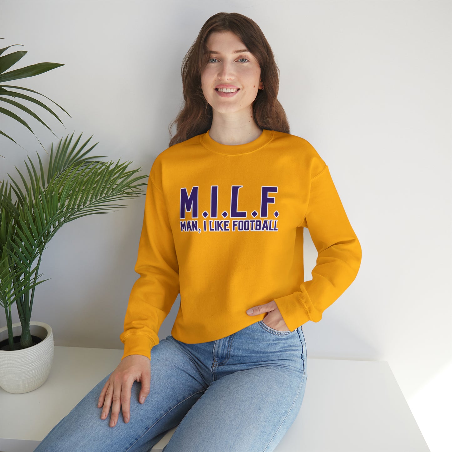 Unisex Heavy Blend™ Crewneck - M.I.L.F.