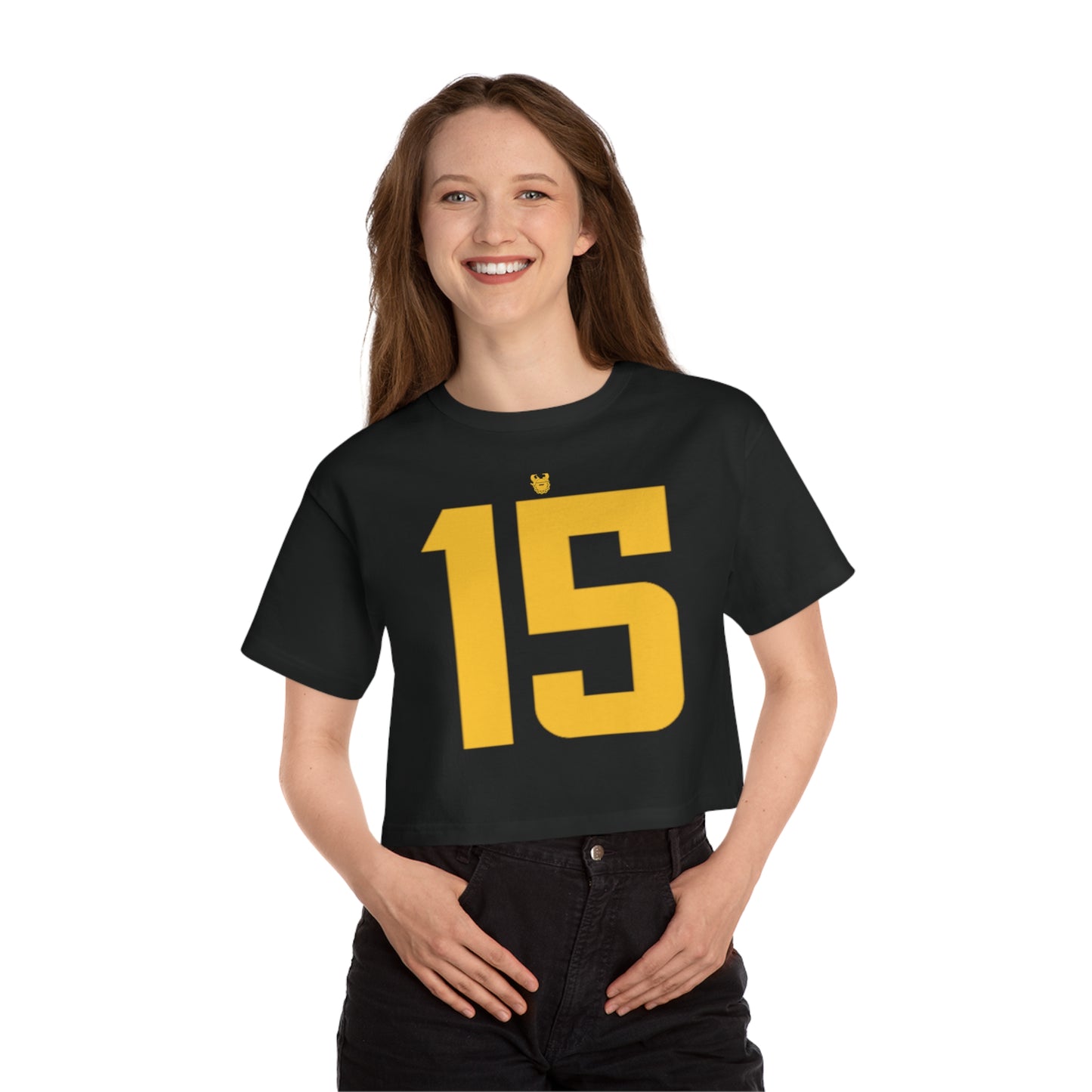 Women's Champion Heritage Cropped Top - Jersey #15