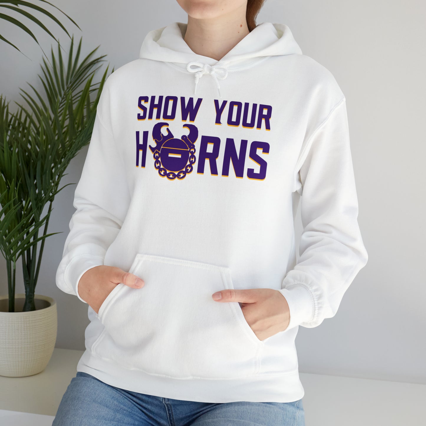 Unisex Heavy Blend™ Hoodie - Show Your Horns