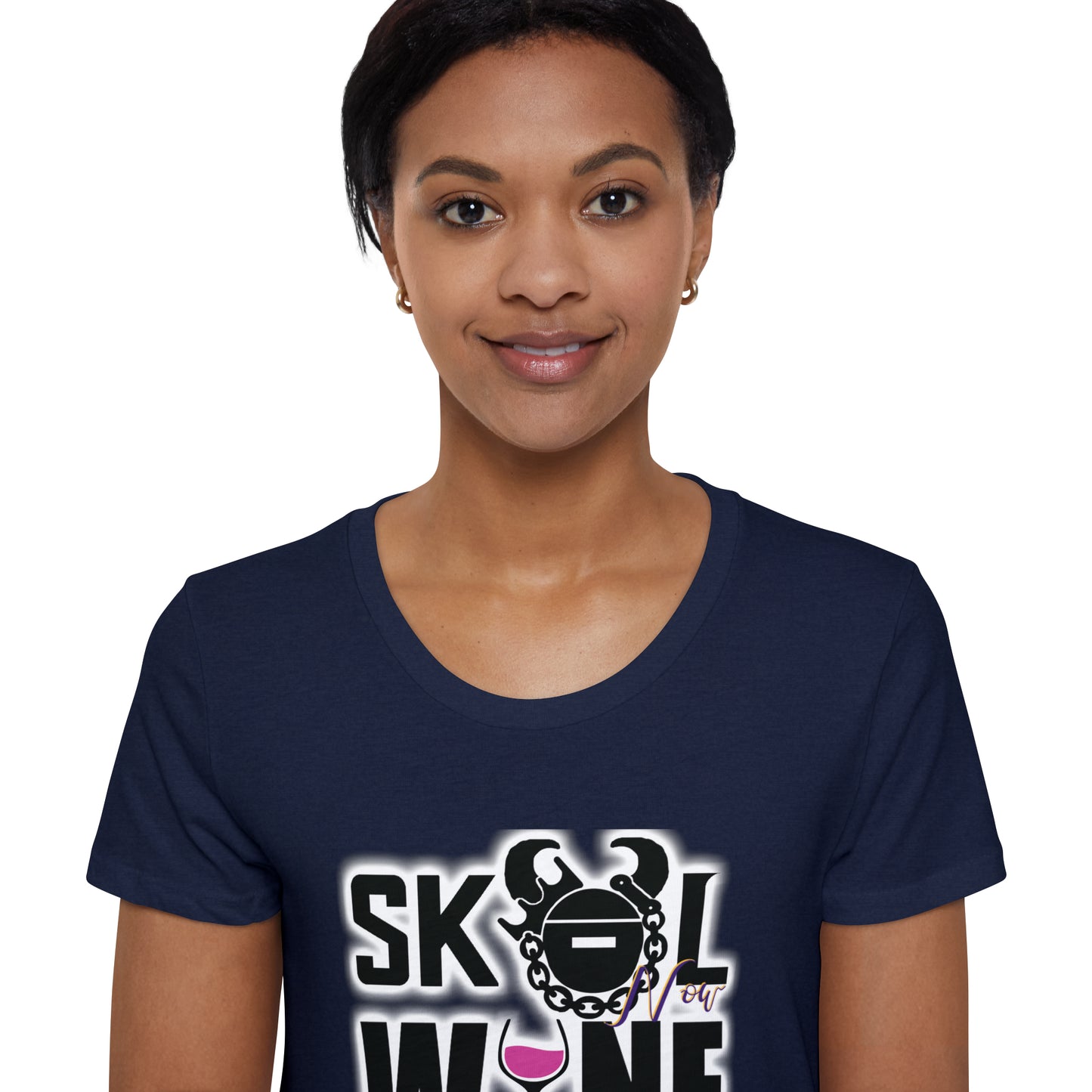 Women's Organic T - WINE later
