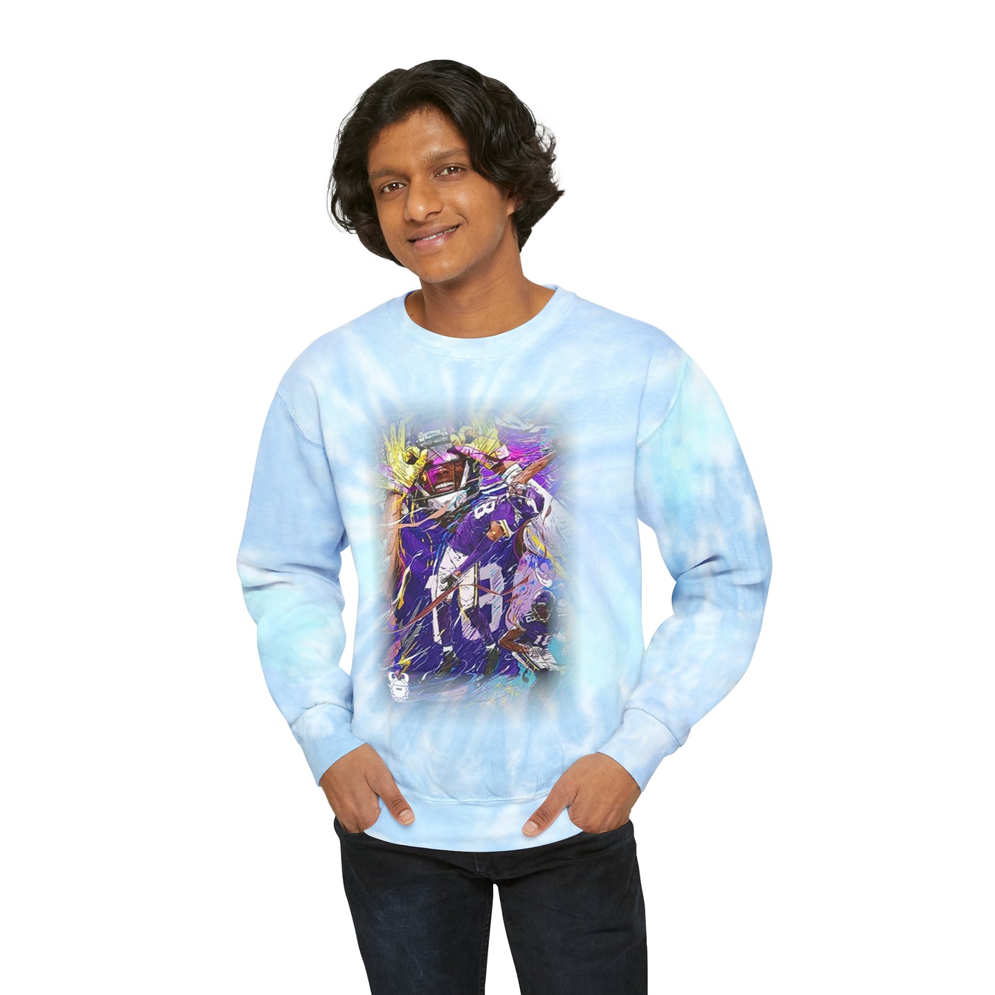 Tie-Dye Crewneck - Griddy Dance
