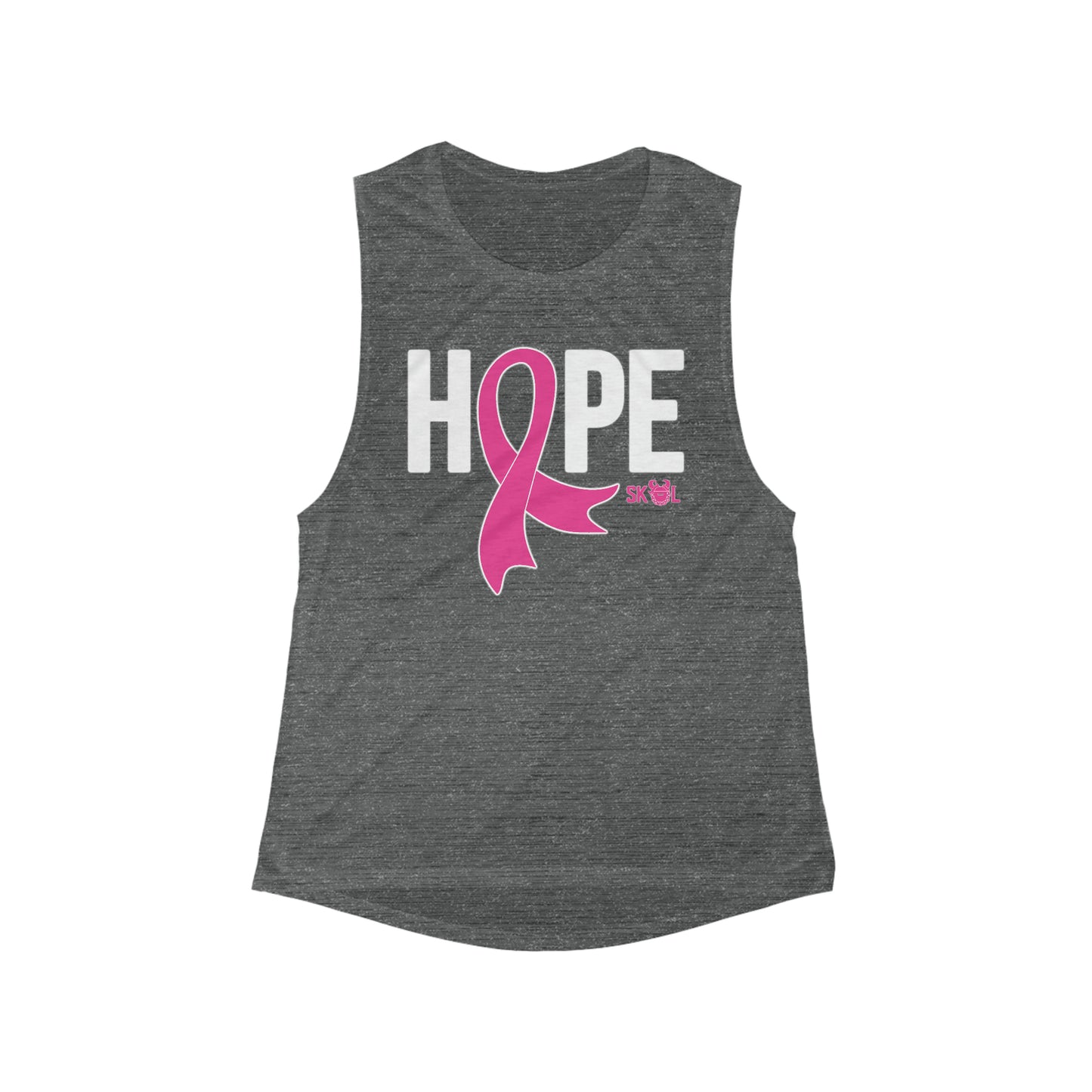 Women's Flowy Scoop Muscle Tank - Hope