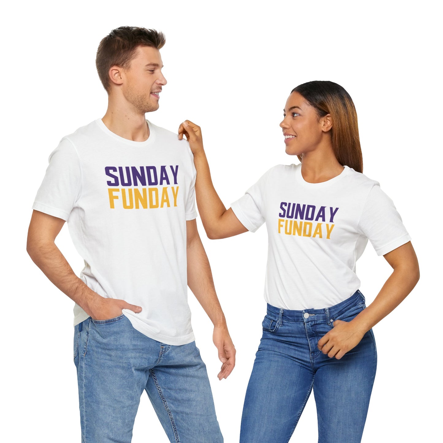 Unisex Jersey Short Sleeve Tee - SUNDAY FUNDAY