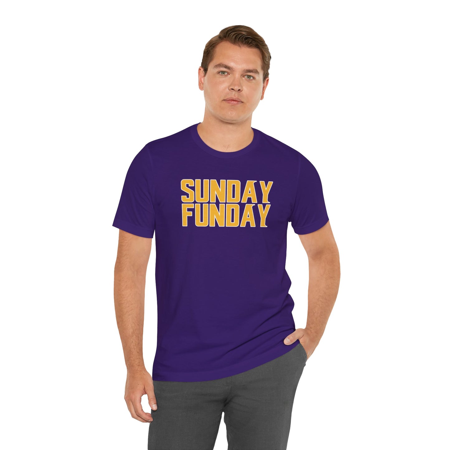 Unisex Jersey Short Sleeve Tee - SUNDAY FUNDAY